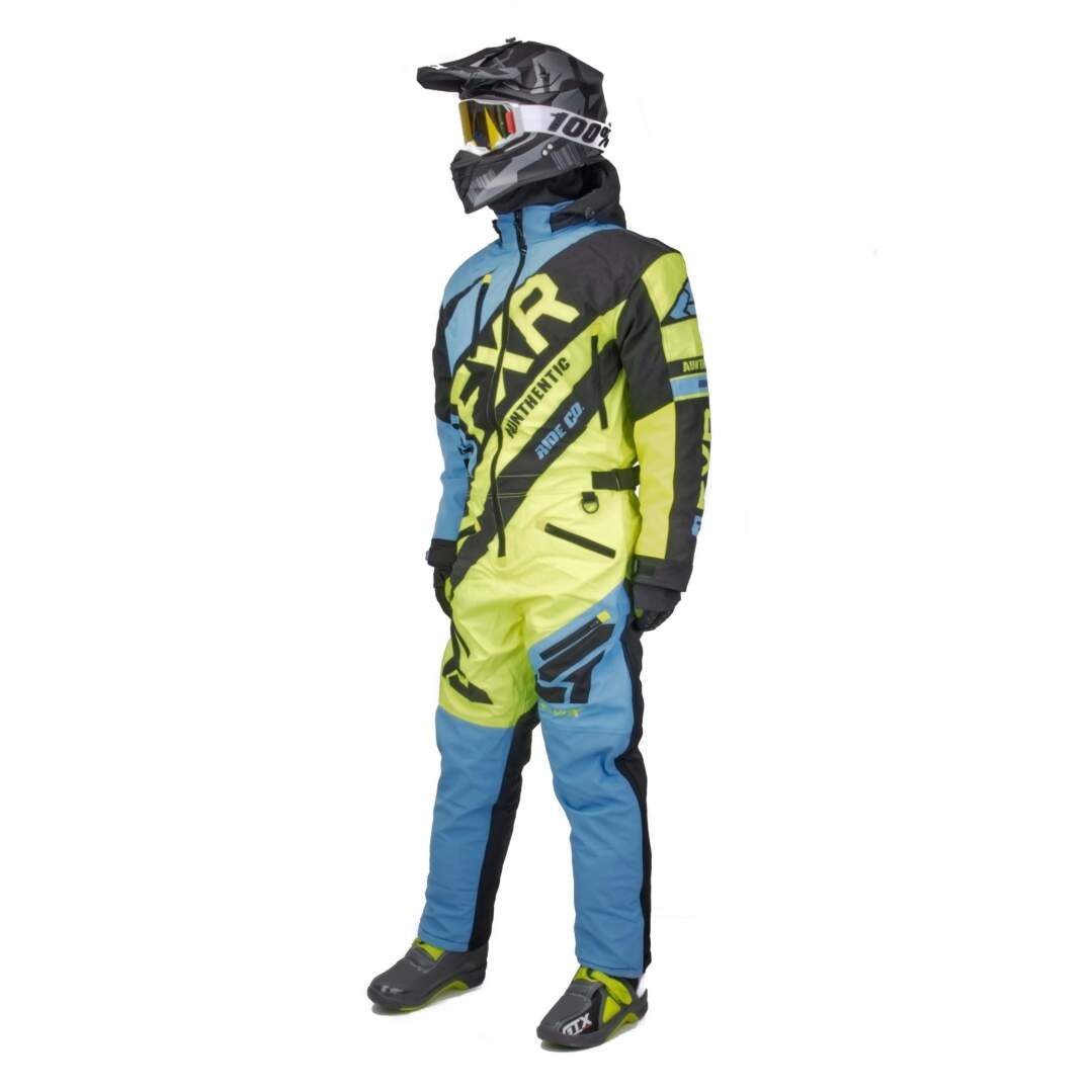 Комбинезон для снегохода FXR CX №7 sky-blue (текстиль) (M)