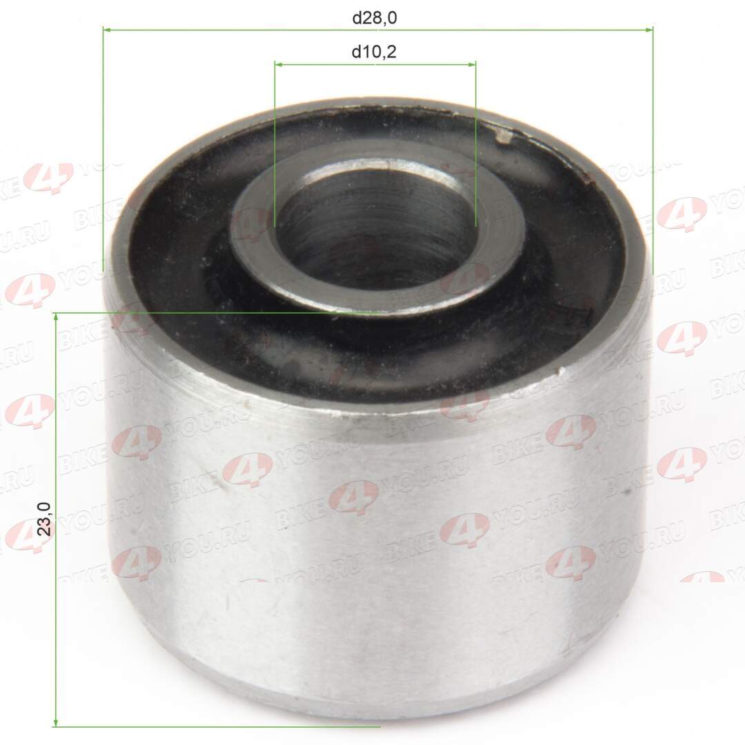 Сайлентблок задний 163QMK с балансиром 	