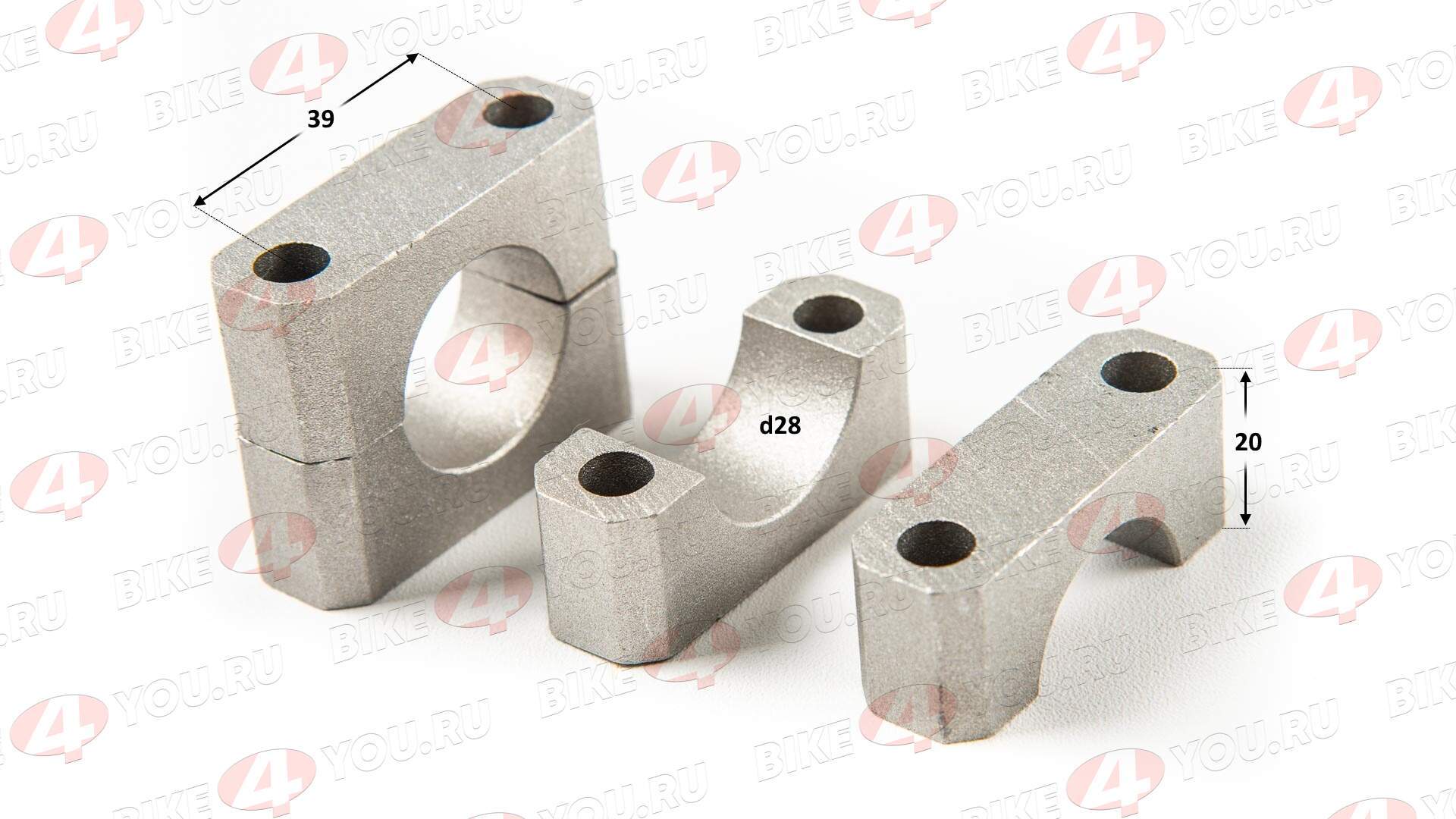 Крепление руля ( компл.=4 шт.) ATV WILD TRACK / COYOTE