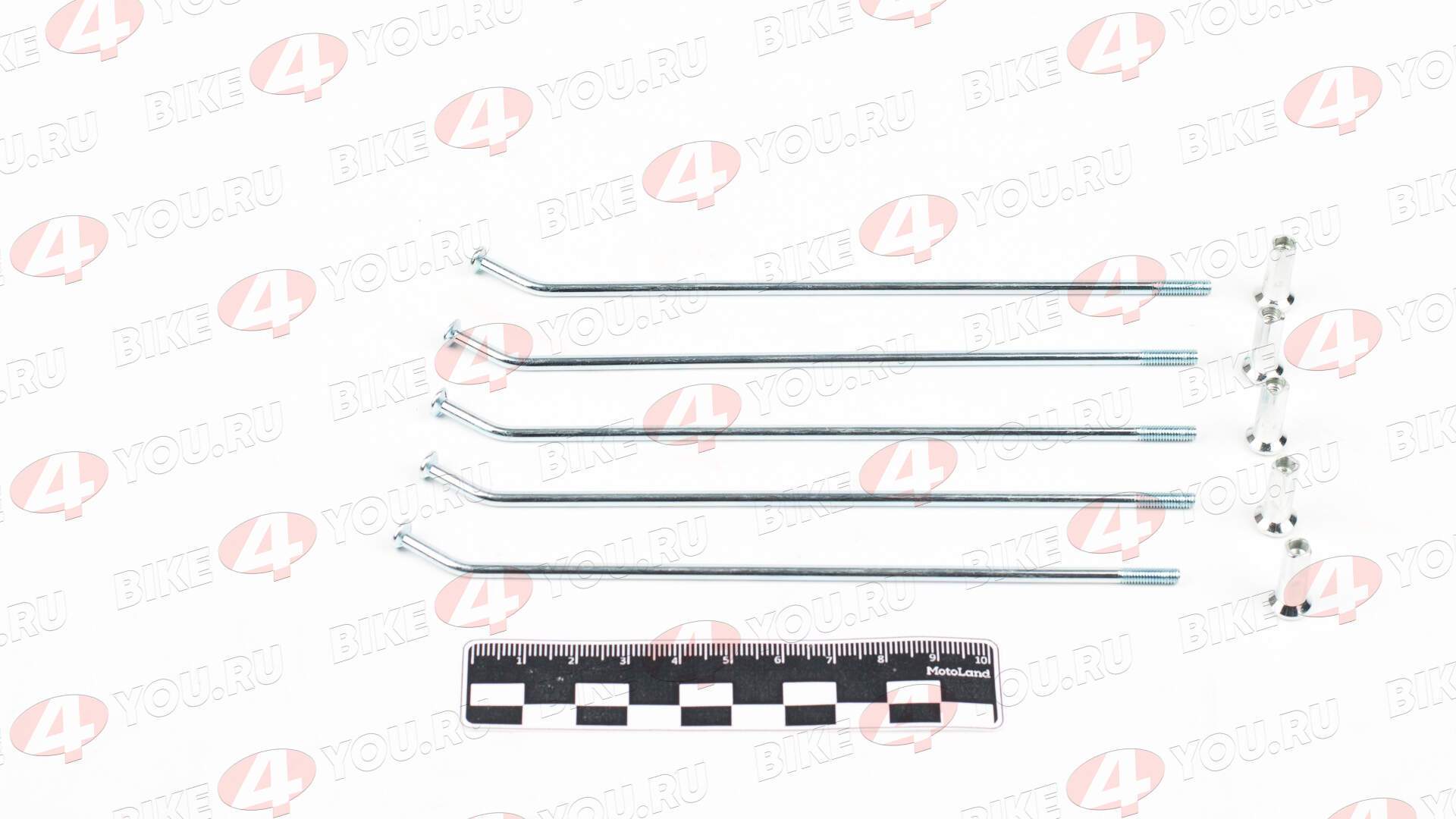 Спицы + ниппель Кросс 14" XR125/TTR125 (D=3.1 мм, L=156 мм, компл=32шт)