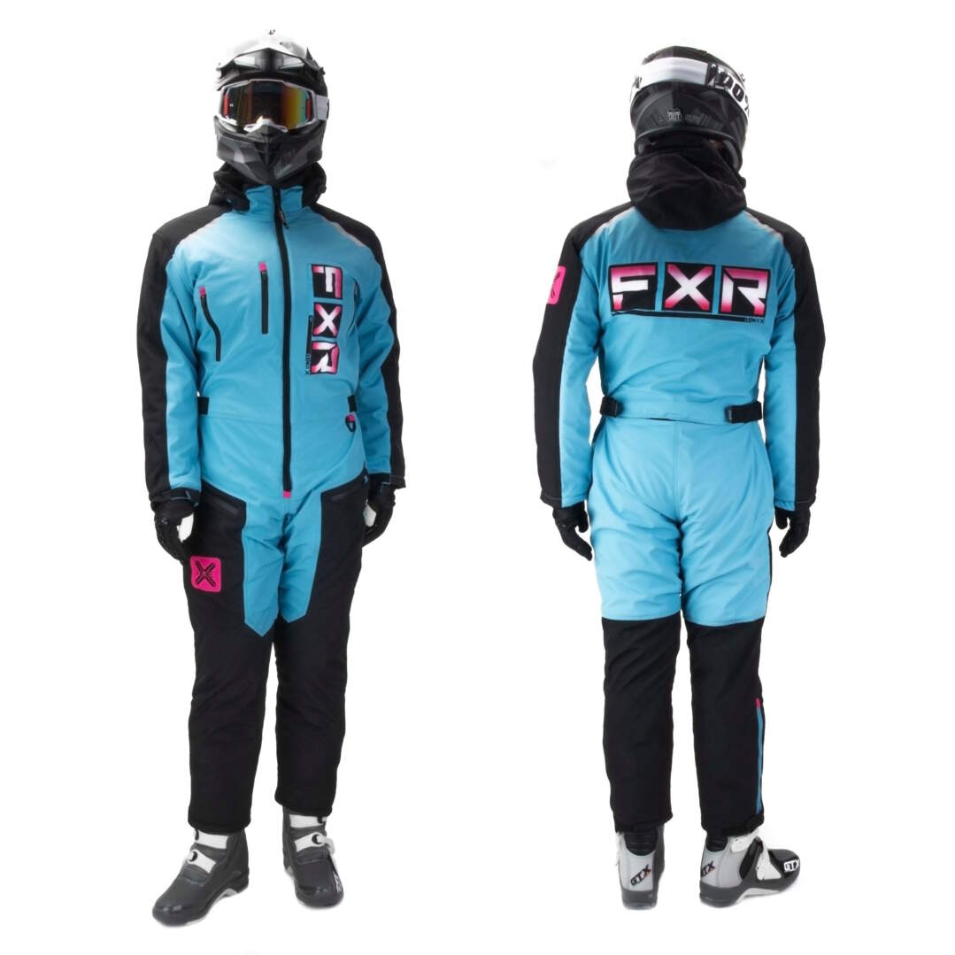 Комбинезон для снегохода (женский) FXR RECRUIT F.A.S.T. №5 blue-black (текстиль) (XL)