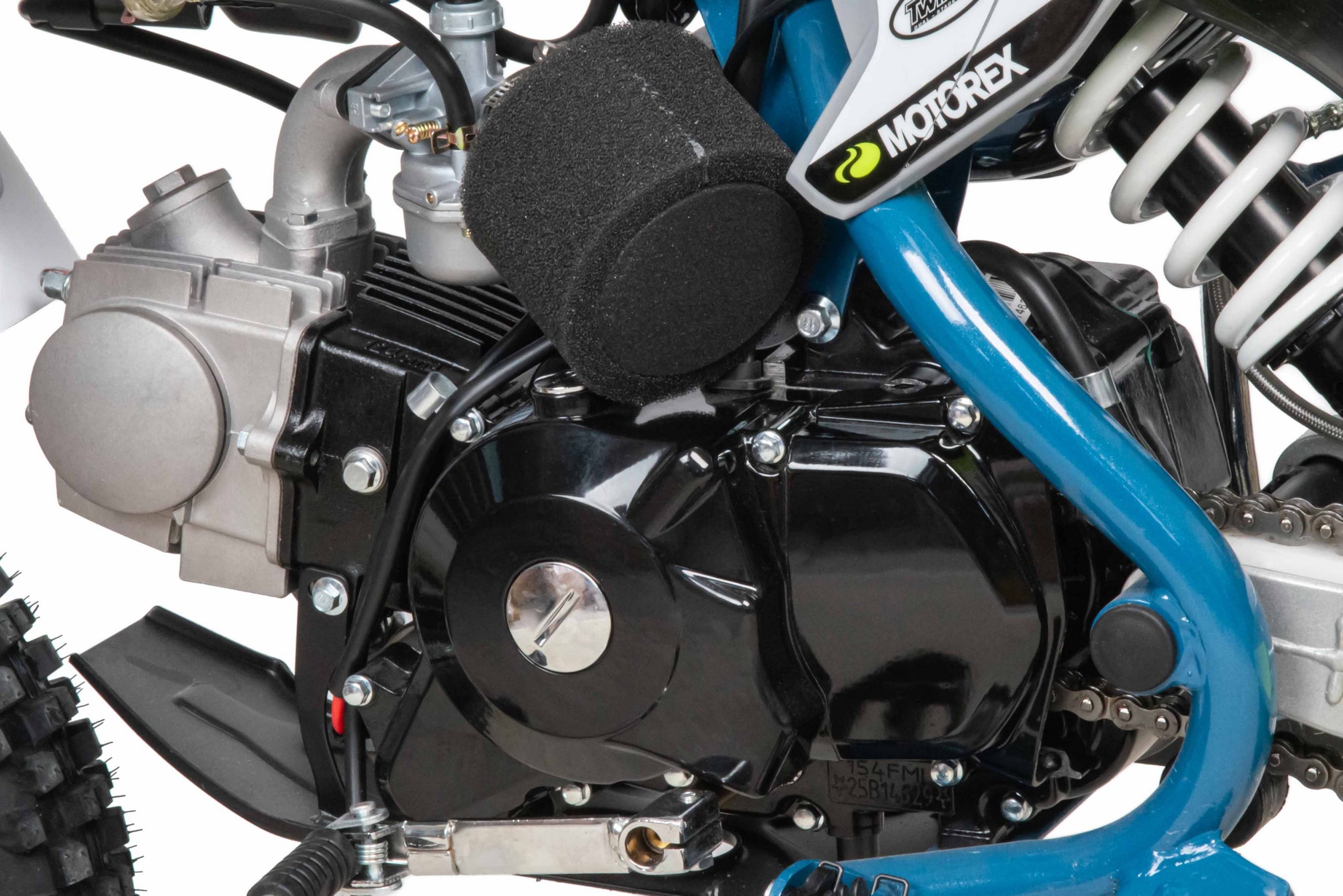 Питбайк  Motoland TCX125 E 14/12 +фара зеленый