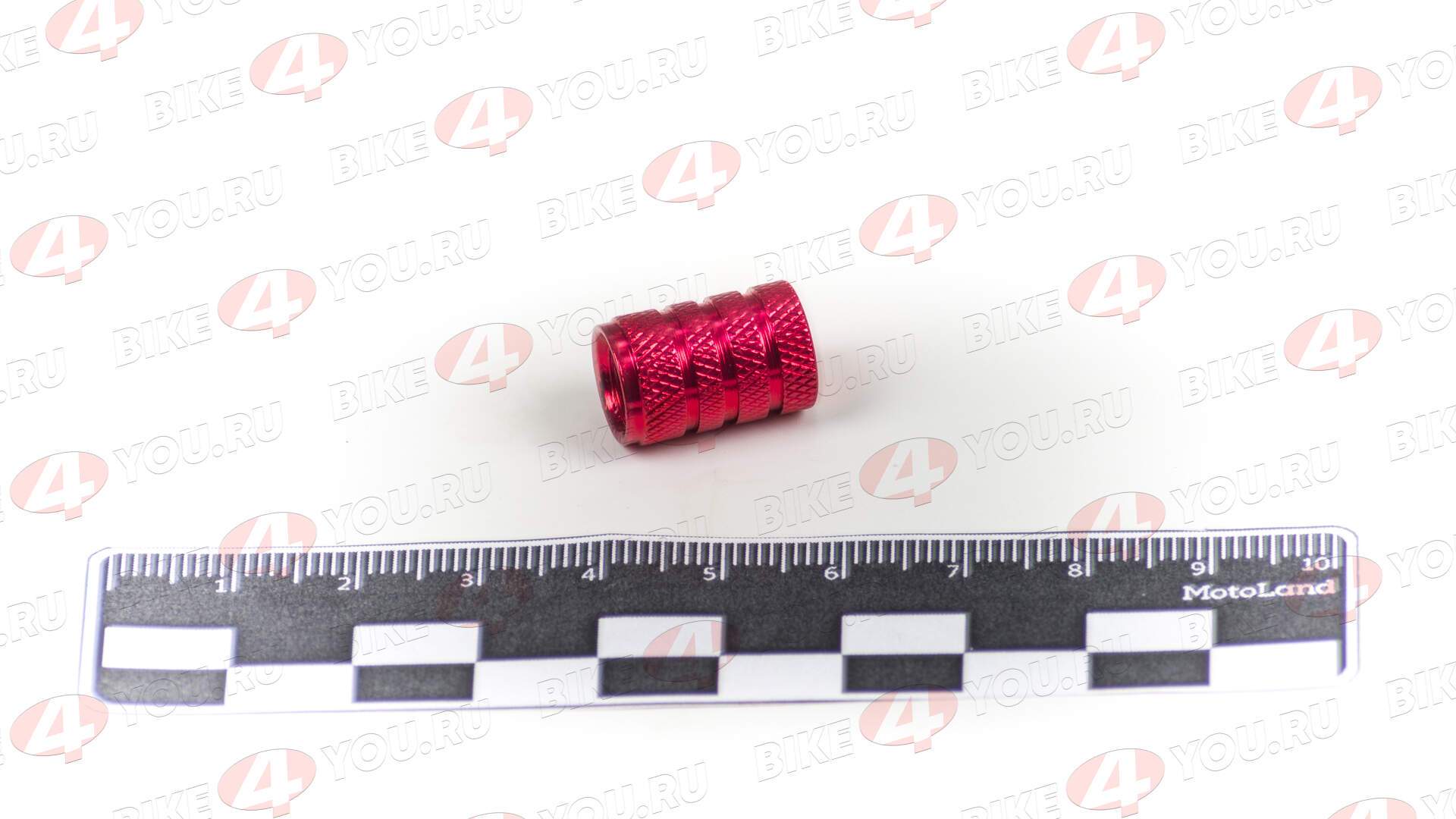 Колпачок вентиля CNC красный