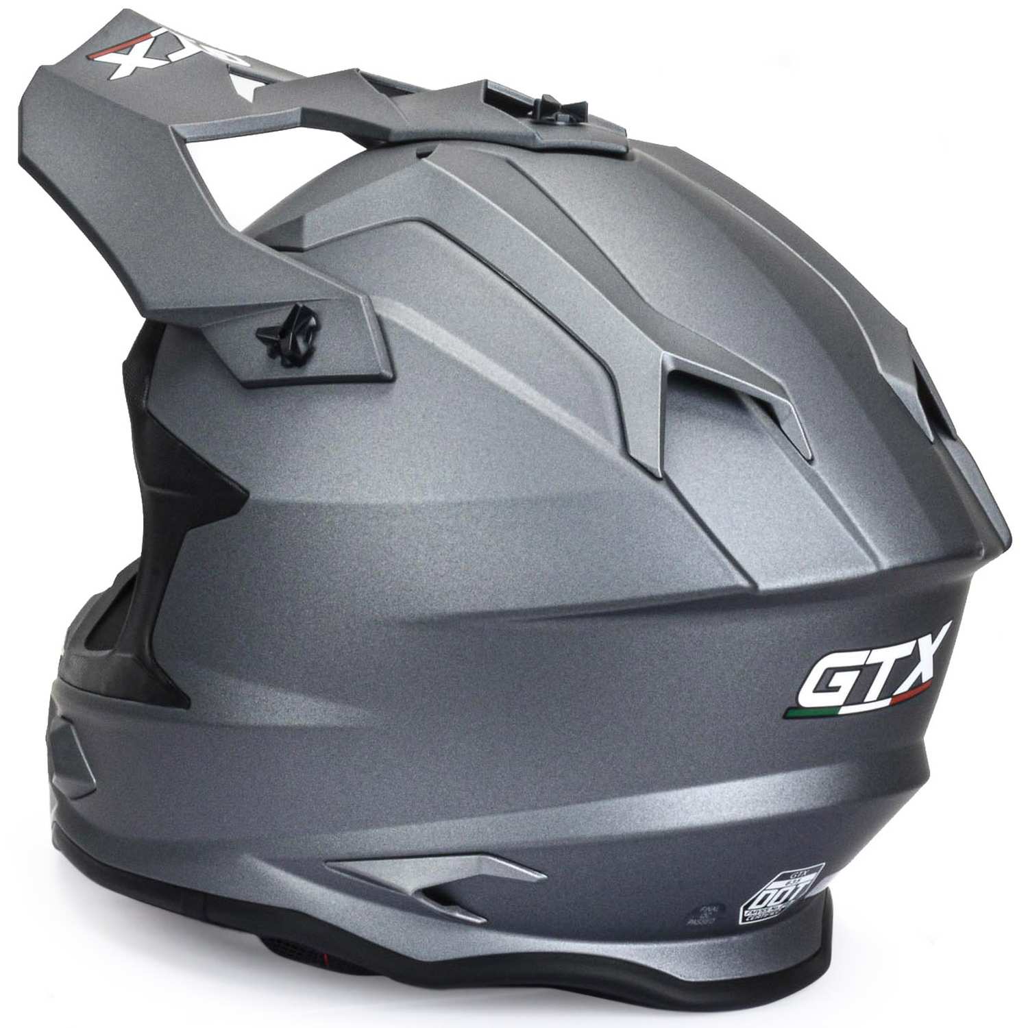 Шлем мото кроссовый GTX 635 №1 (M) GREY