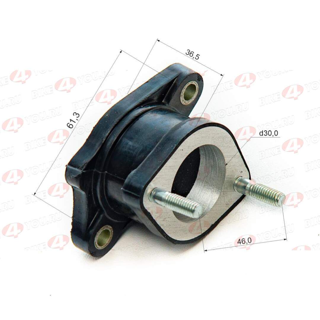 Патрубок впускной (металл) 166FMM (NT250)