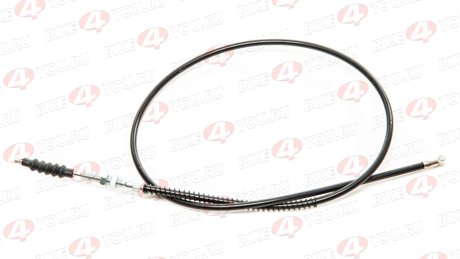 Трос сцепления 1000мм (с пружиной) черный