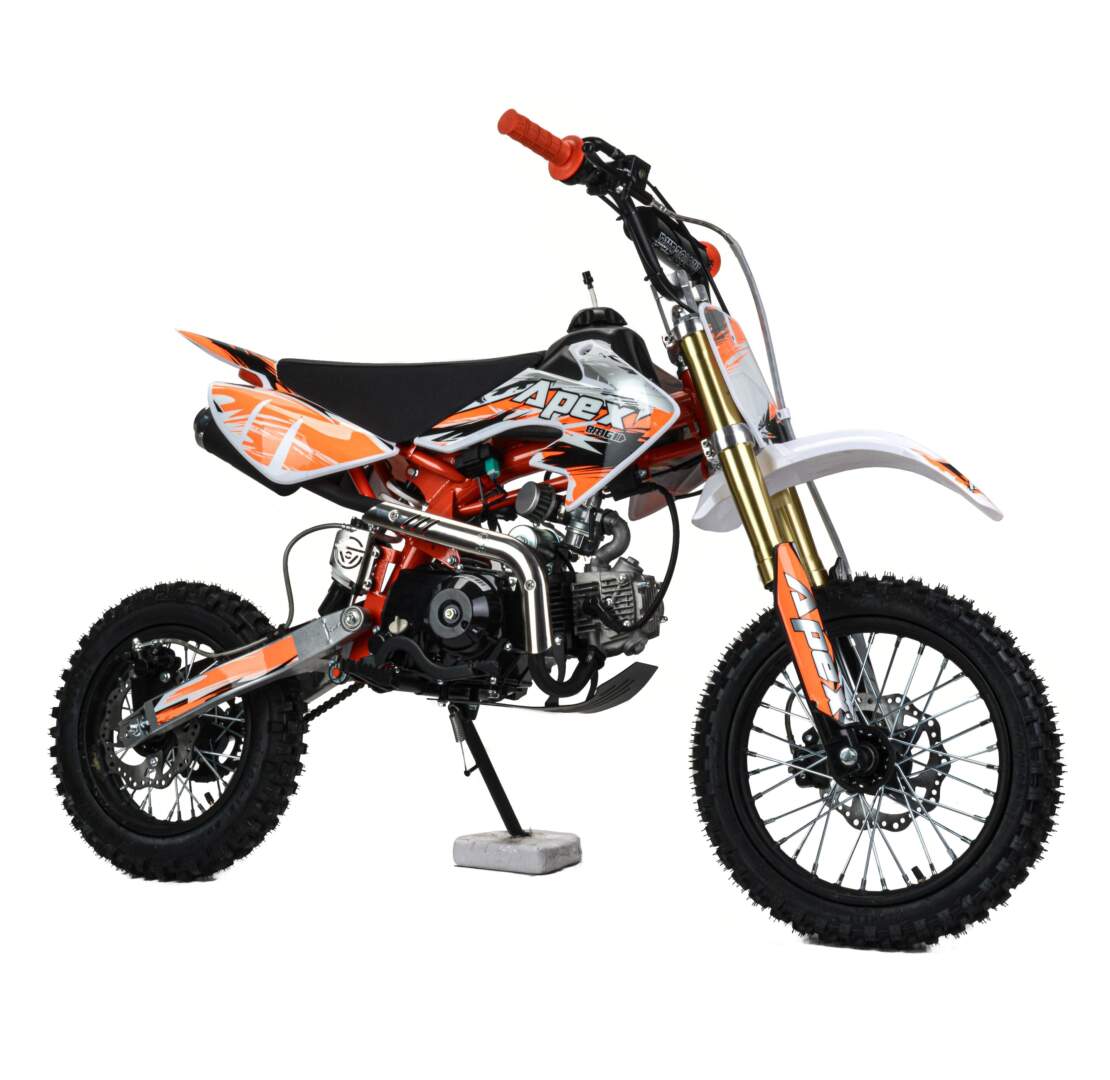 Питбайк Motoland 110 APEX10 E оранжевый 14/12
