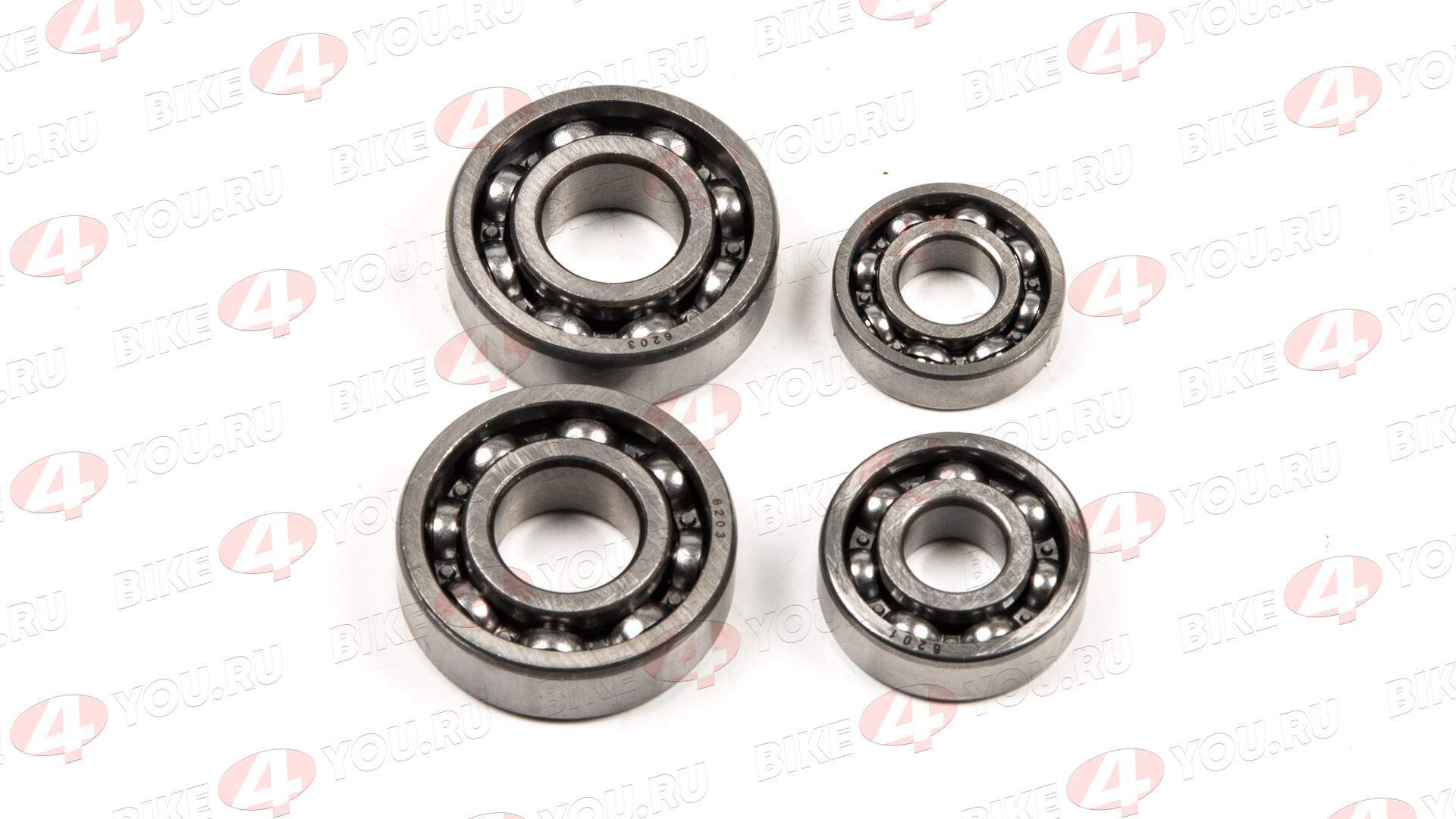 Подшипники КПП 139FMB,147FMH,152FMH (2*6203+6201+6001) 50-110см3