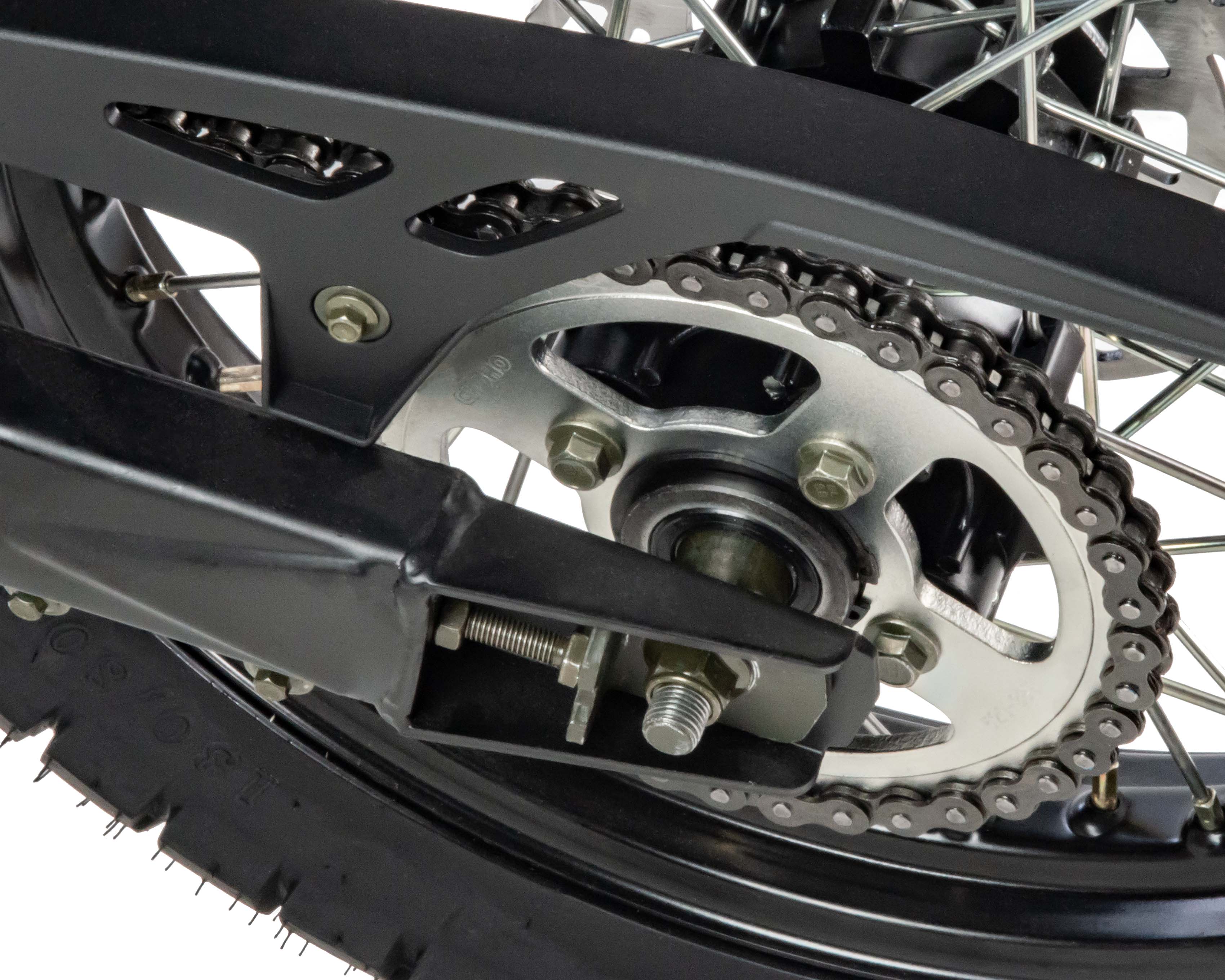 Мотоцикл Кросс 300 ENDURO GARET 19/17 черный