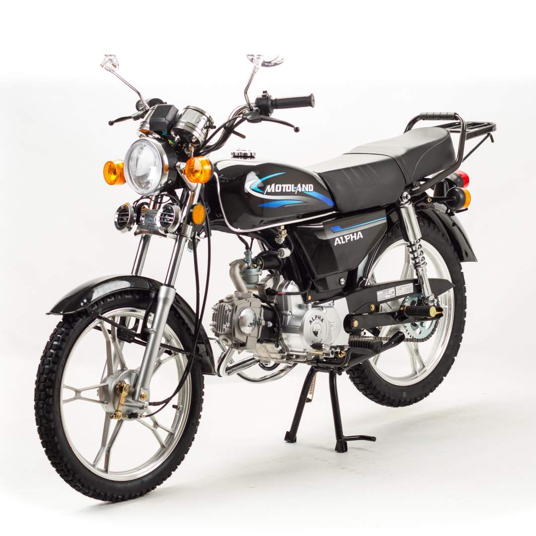 Мопед Motoland Альфа 11 черный (А)