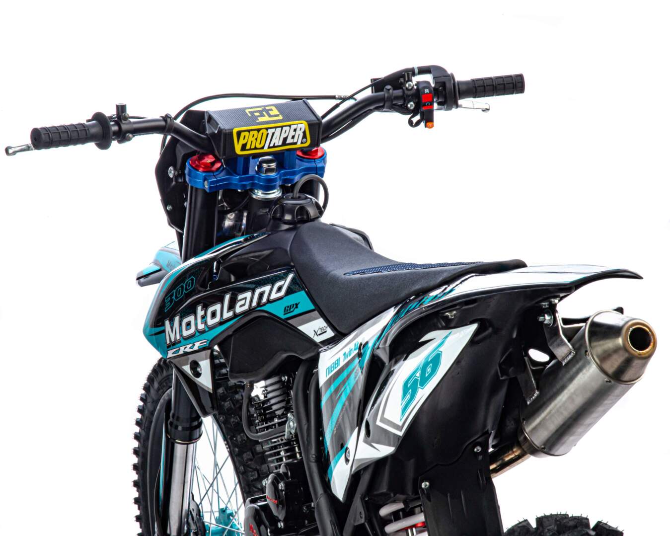 Мотоцикл Кросс Motoland CRF300 (175FMM) синий