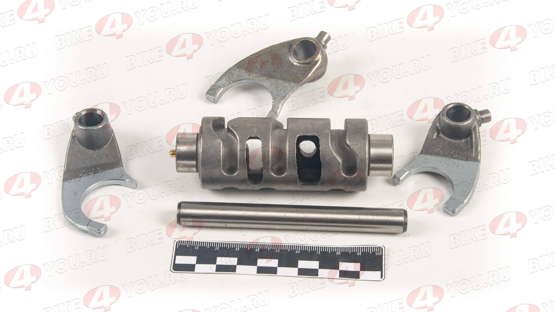 Копирный вал в сборе + вилки 172FMM-3A (CB250-F) 175FMM (CB300-F)