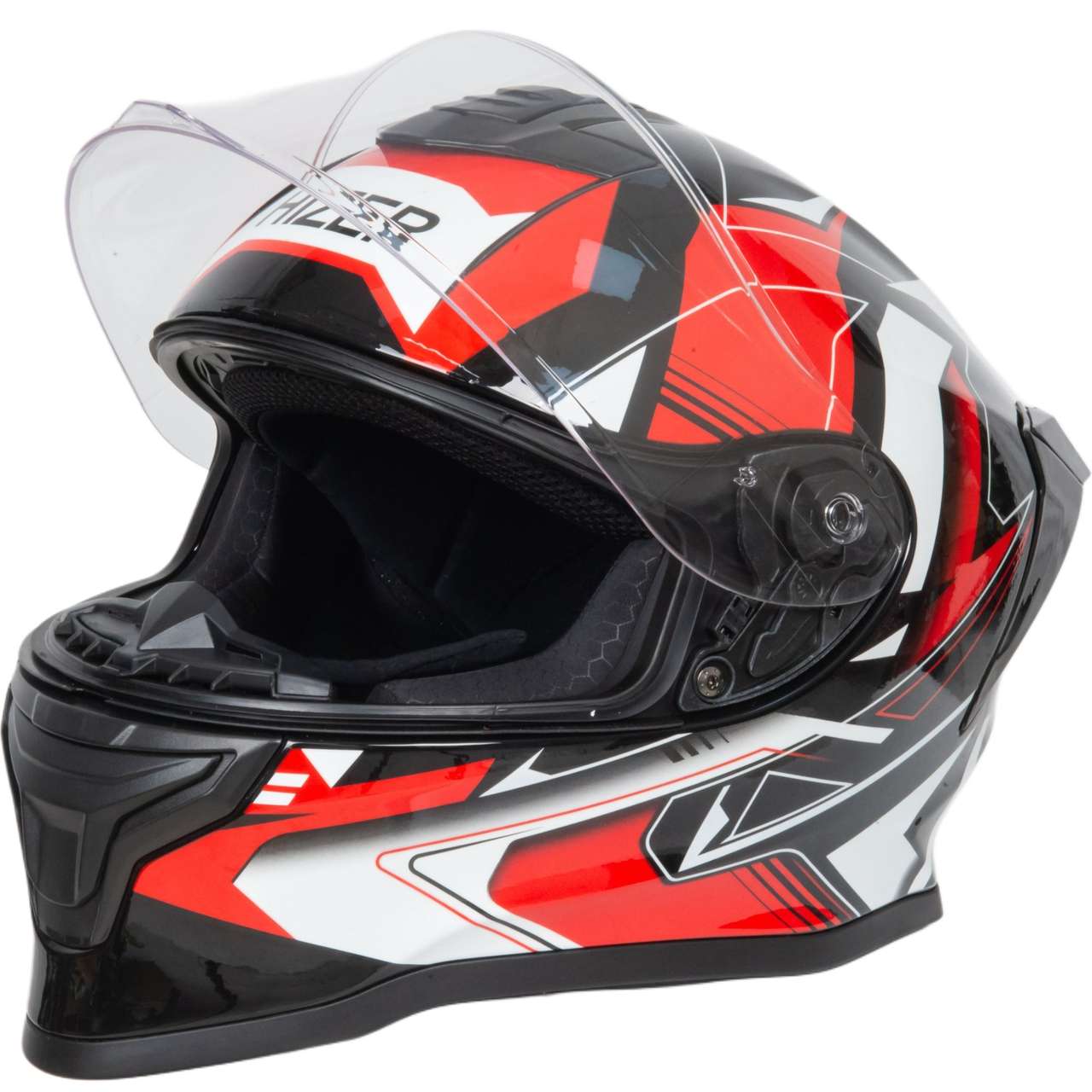 Шлем мото интеграл HIZER J5325 №2 (XL) red