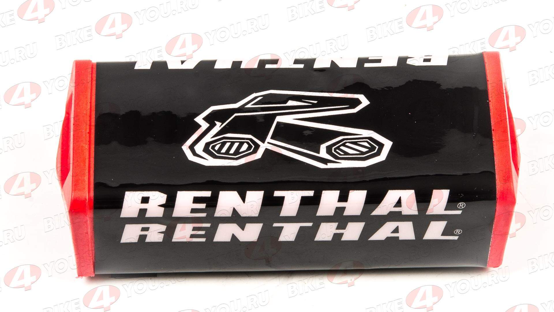 Защита руля прямоугольная №4 красная