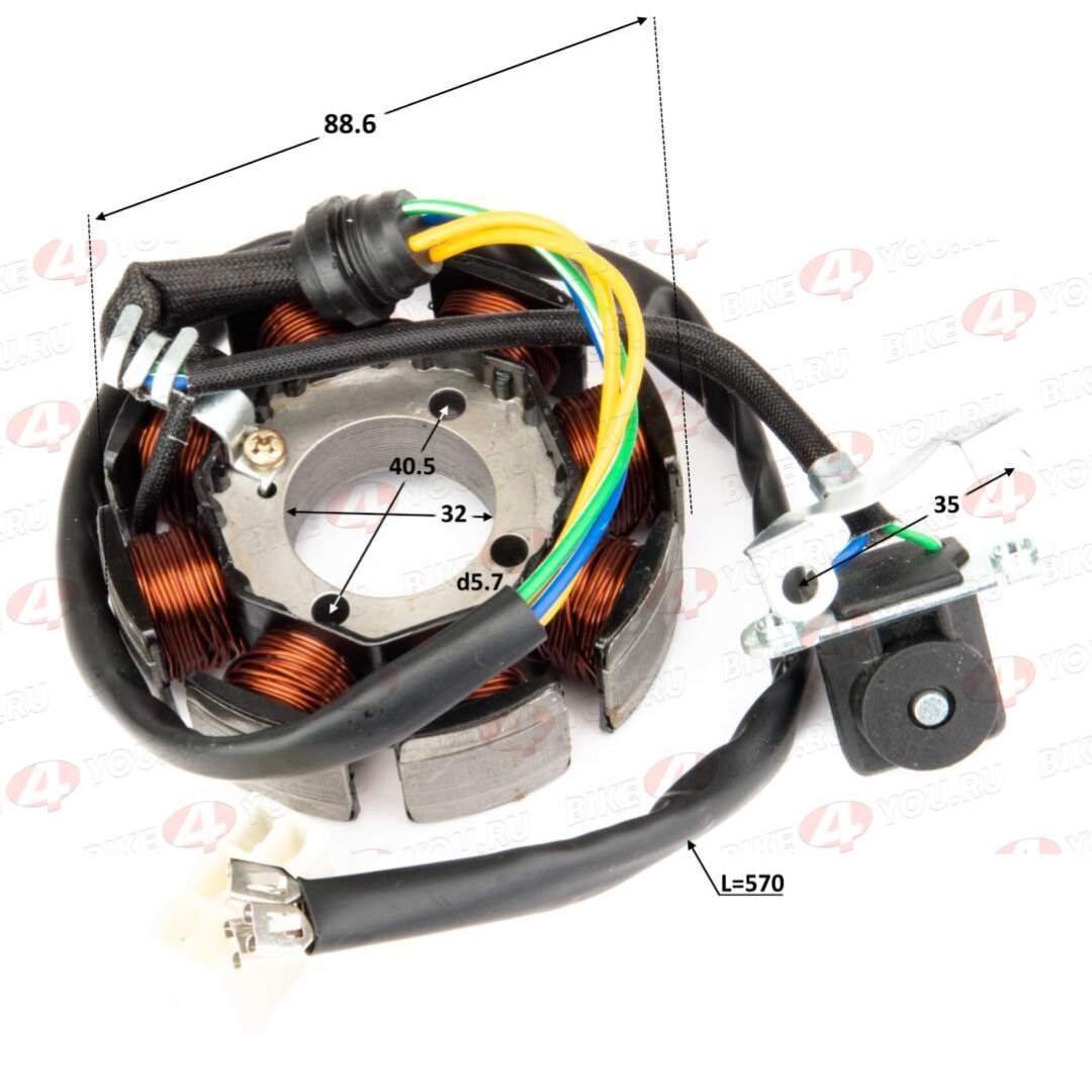 Статор генератора 172FMM-5(PR250) ZS175FMM (PR300)