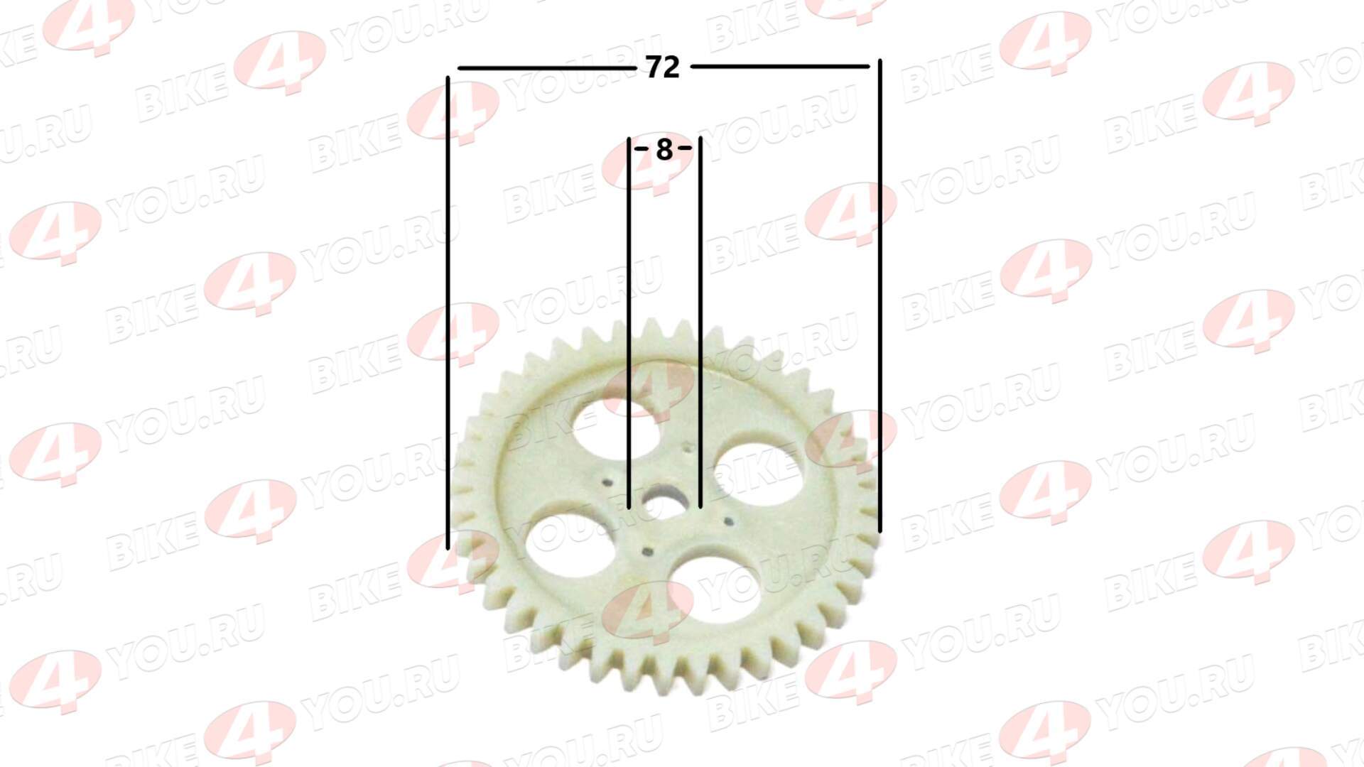 Шестерня маслонасоса (пластик) 162FMJ,164FML,166FMM (CGN/CBN)
