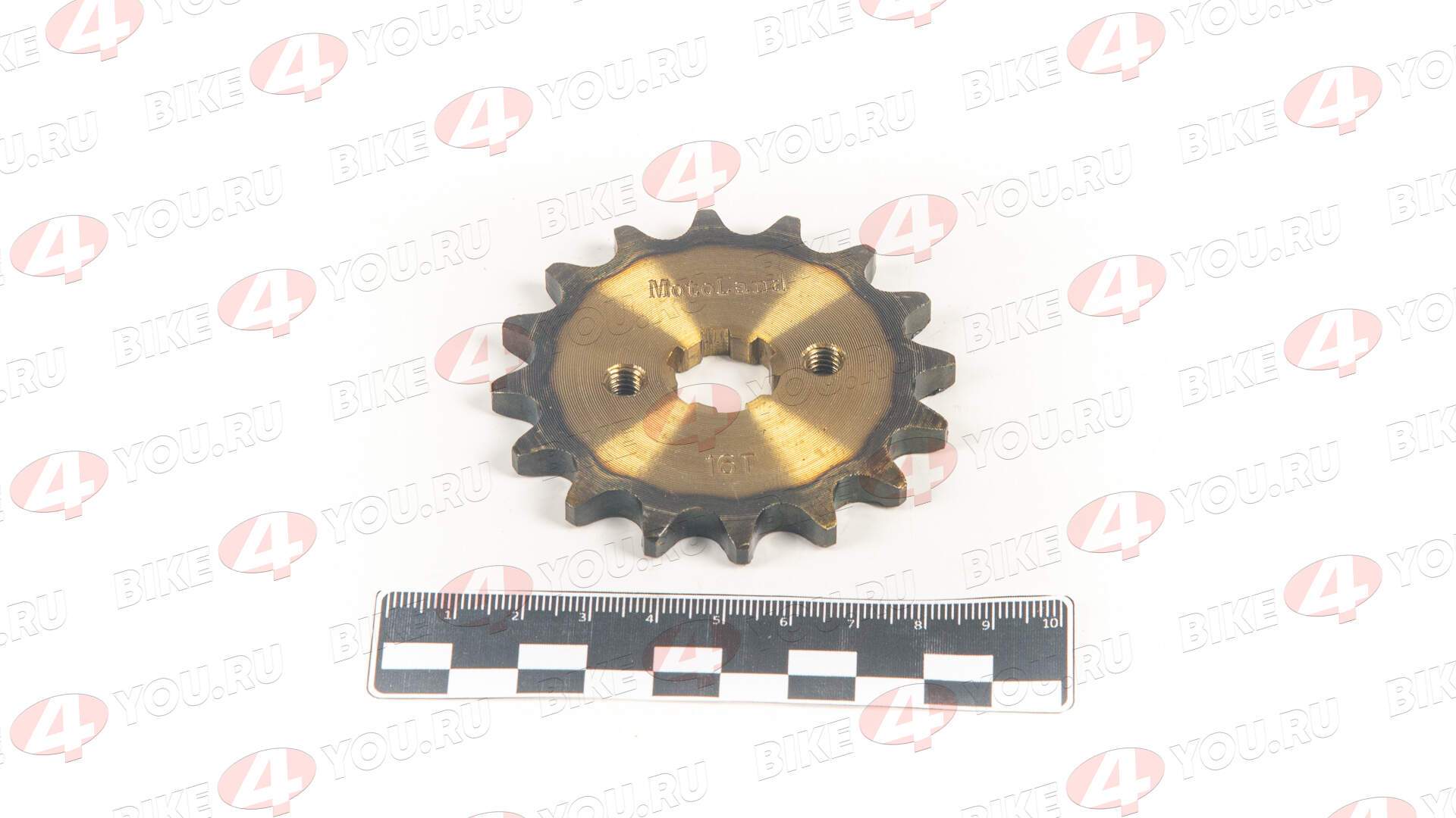 Звезда ведущая (420-16) 17мм сталь, закаленные зубья