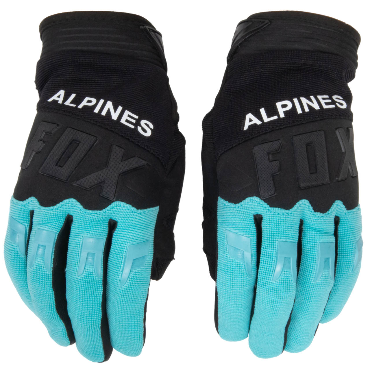 Перчатки мото FOX №3 black/green (S) мотокросс