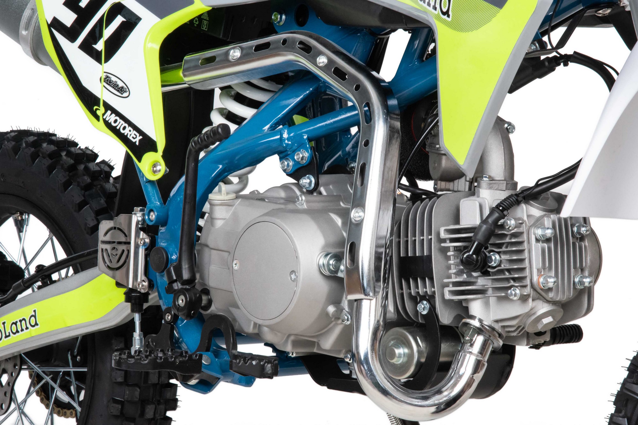 Питбайк  Motoland TCX125 E 17/14 зеленый NEW