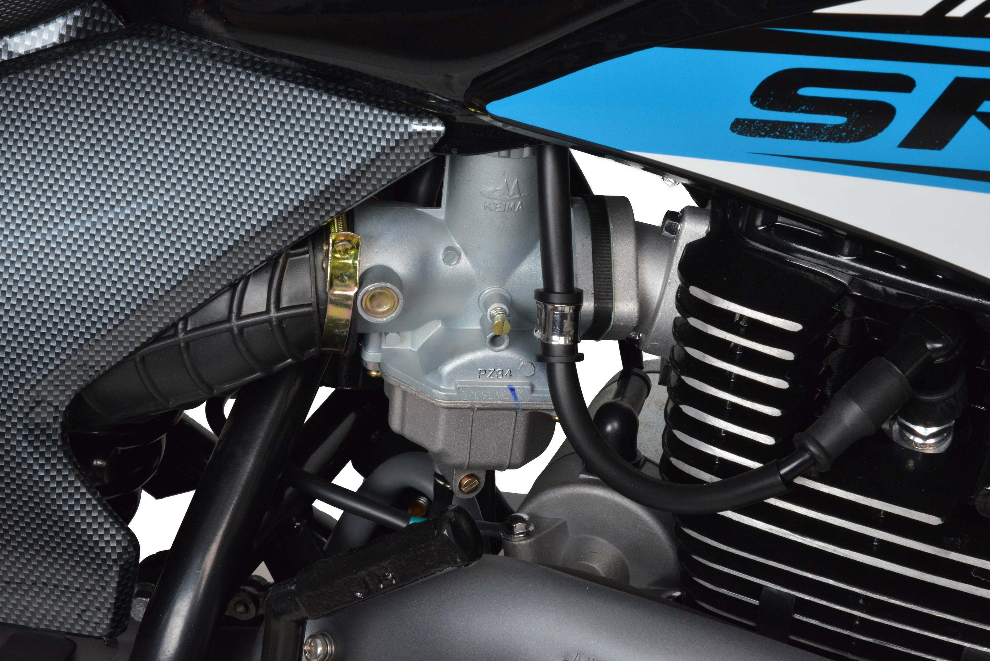 Мотоцикл Кросс 300 ENDURO ST NEON синий