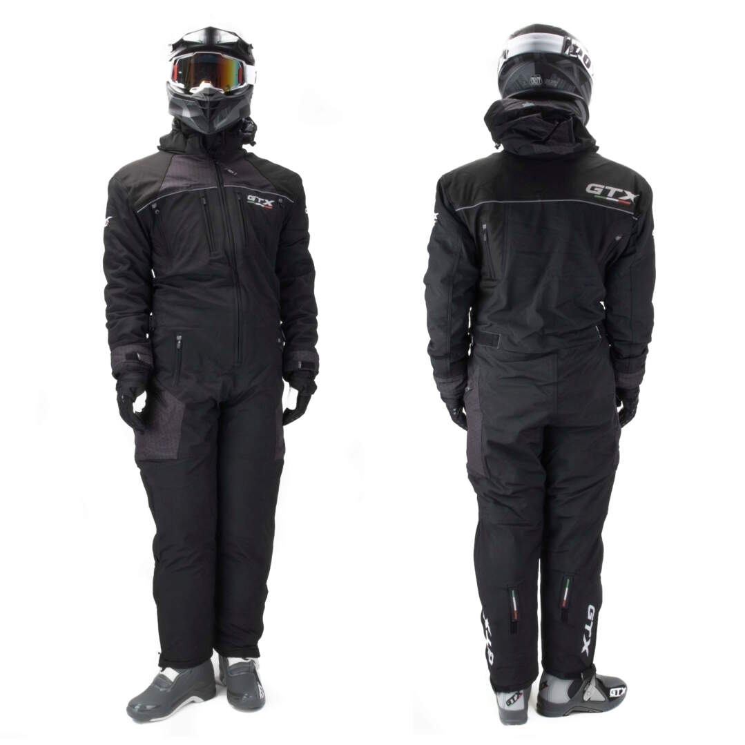 Комбинезон для снегохода GTX №4 black (текстиль) (XXXL)