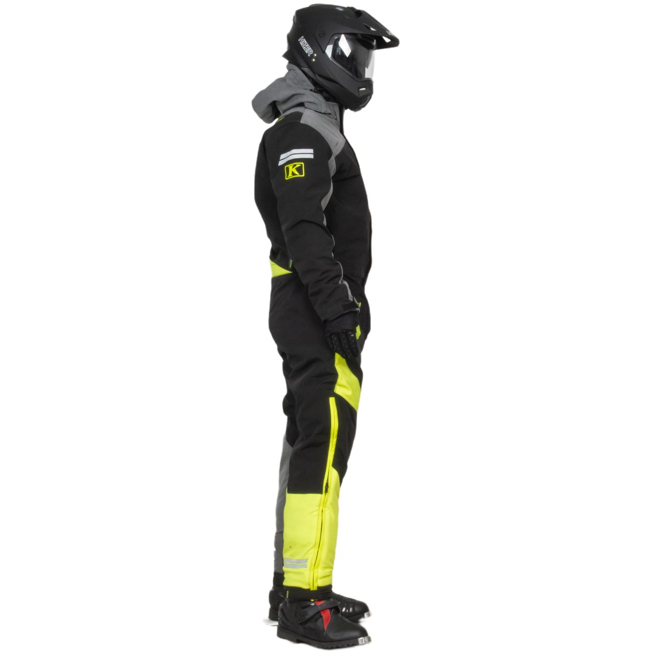 Комбинезон для снегохода KLIM RAILSLIDE (-5 С) №9 black-yellow (текстиль) (XXL)