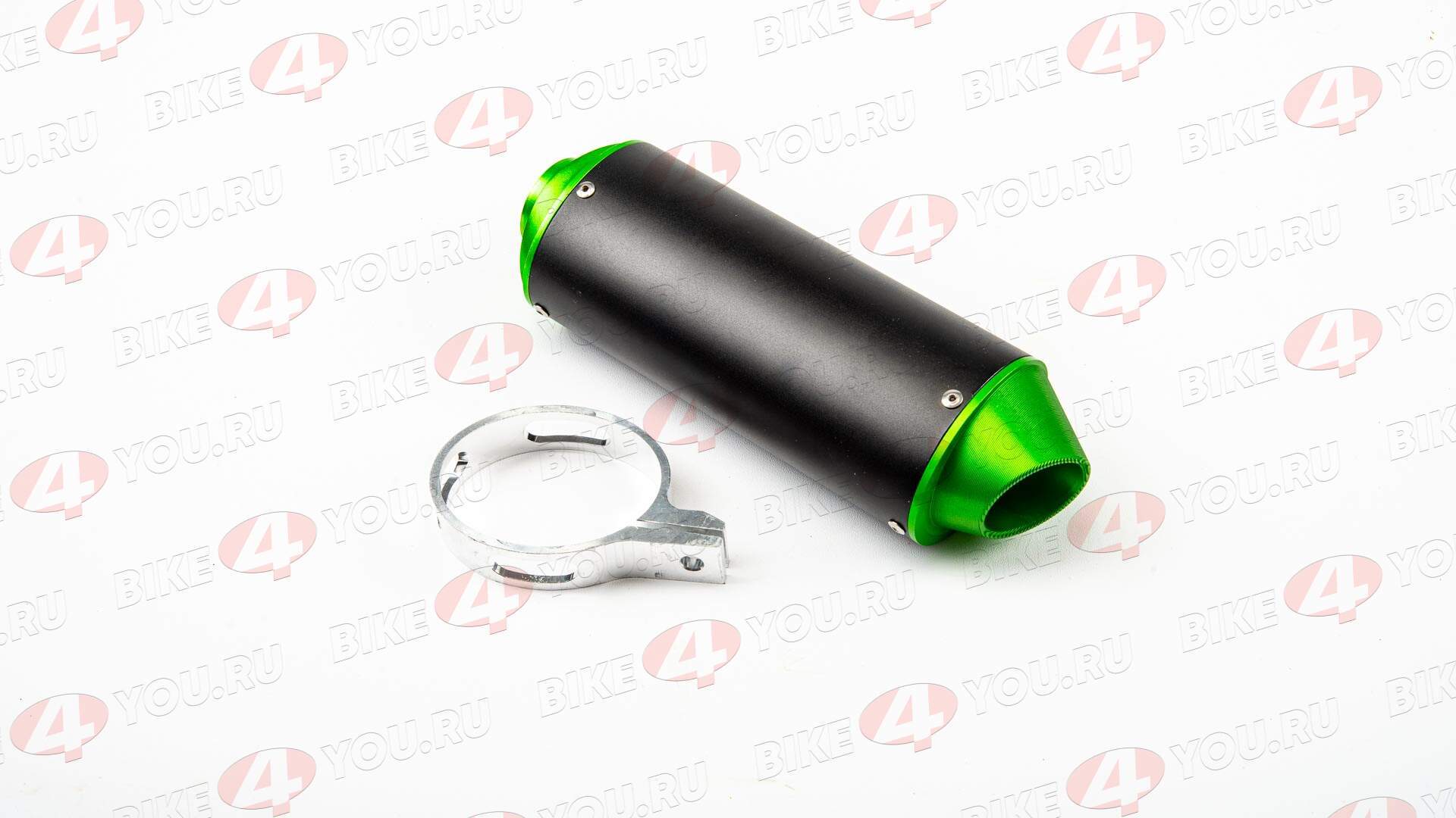 Глушитель кросс CNC зеленый