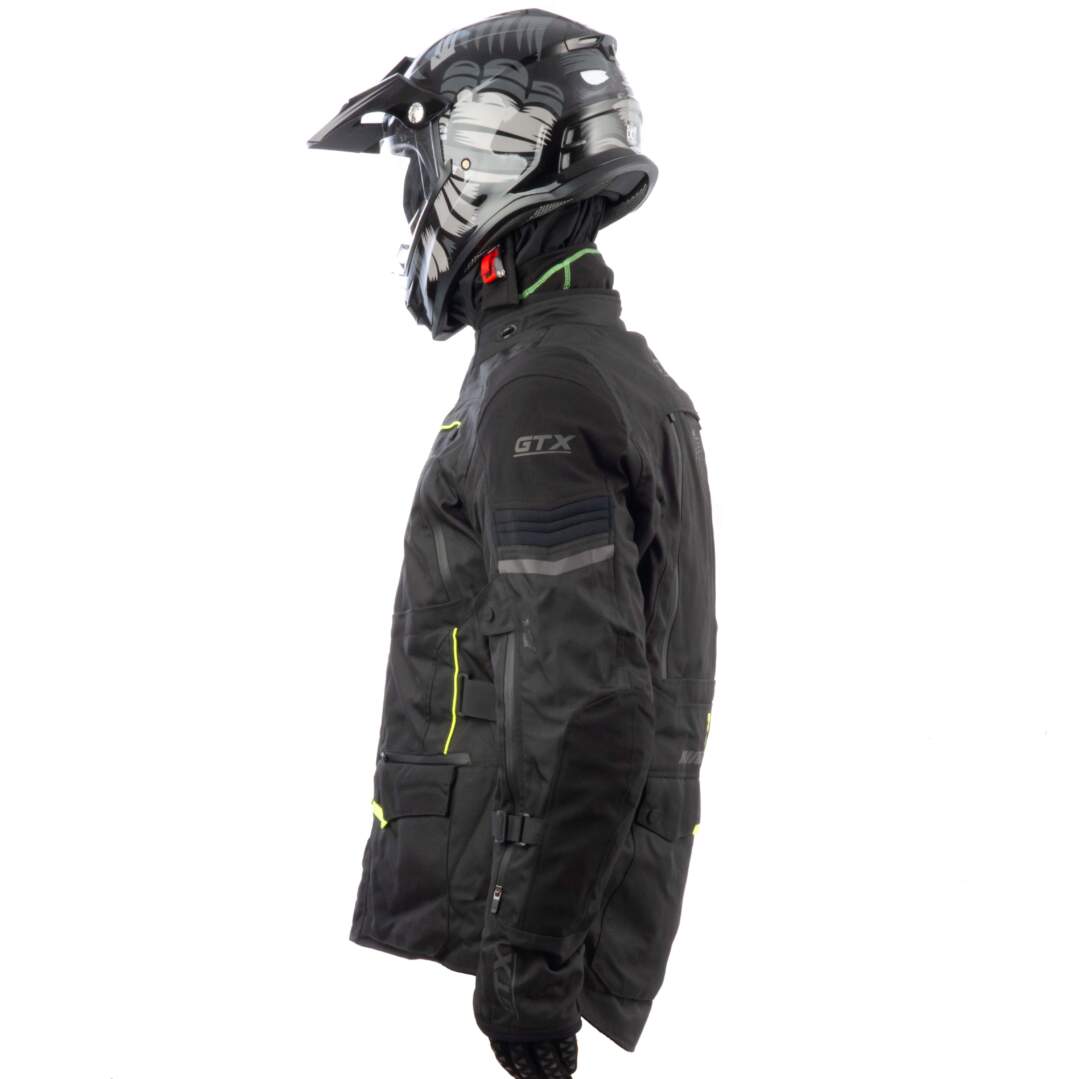 Куртка мотоциклетная (текстиль) GTX EJ-2405 BLACK (M)