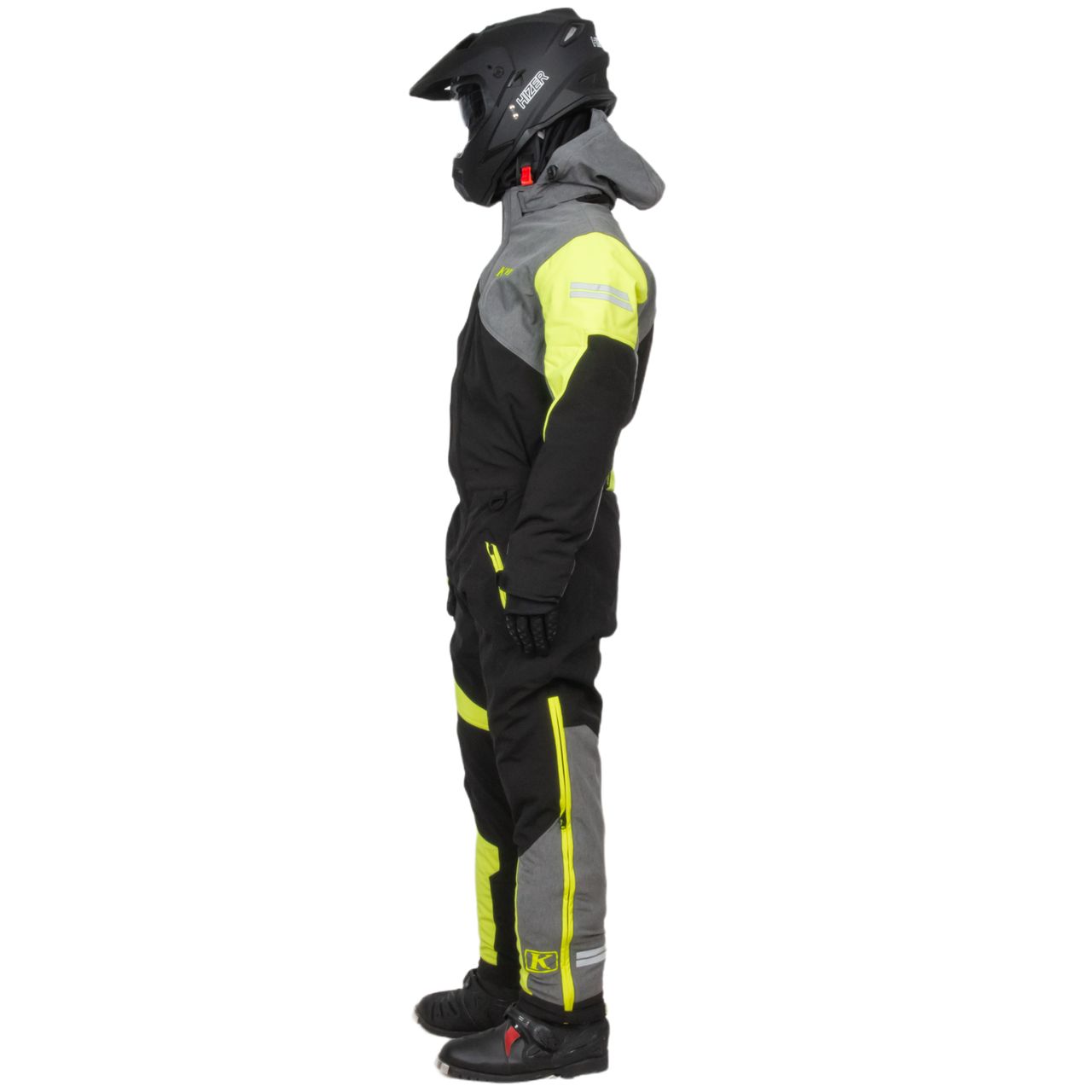 Комбинезон для снегохода KLIM RAILSLIDE (-5 С) №9 black-yellow (текстиль) (XXL)