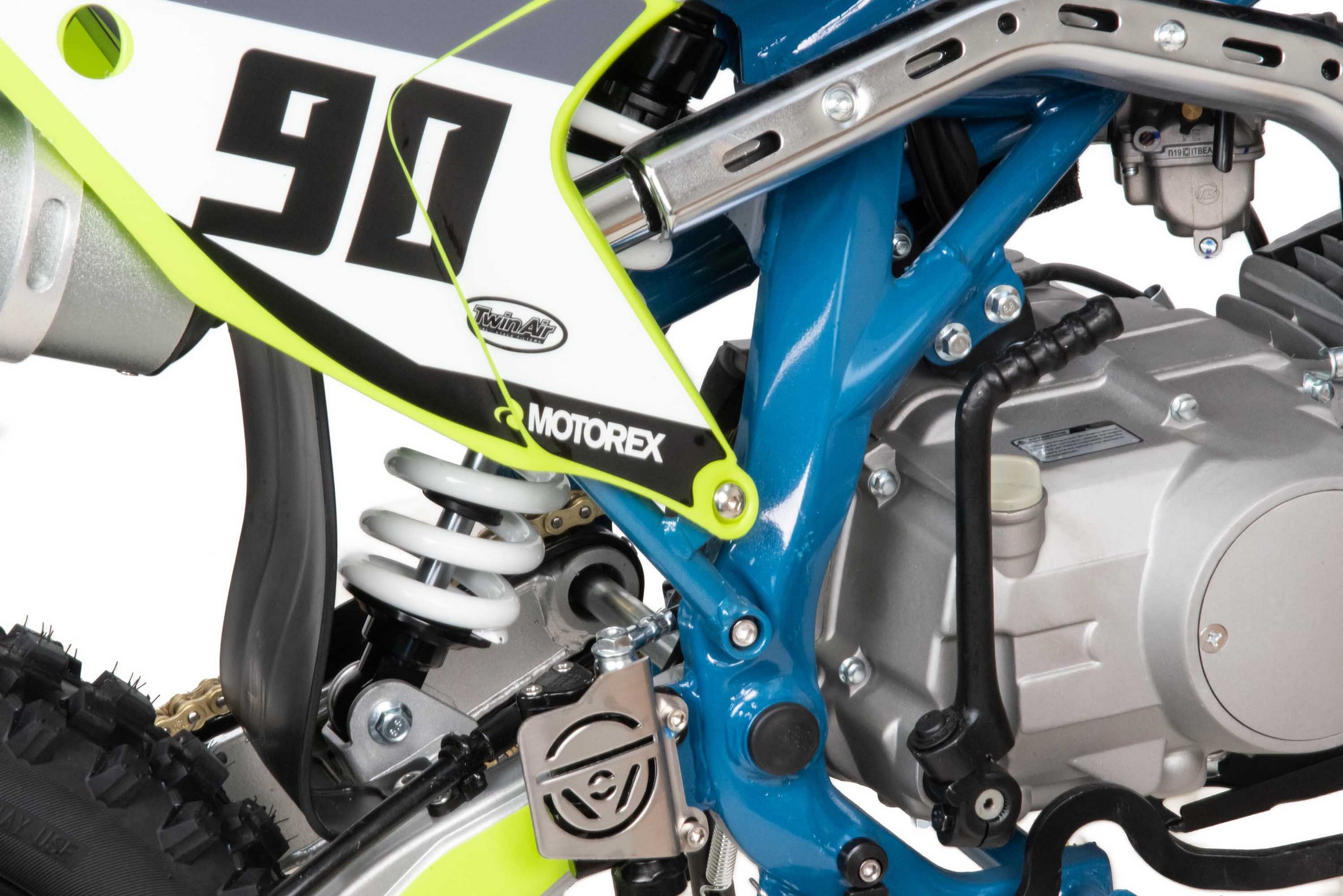 Питбайк  Motoland TCX125 E 17/14 зеленый NEW