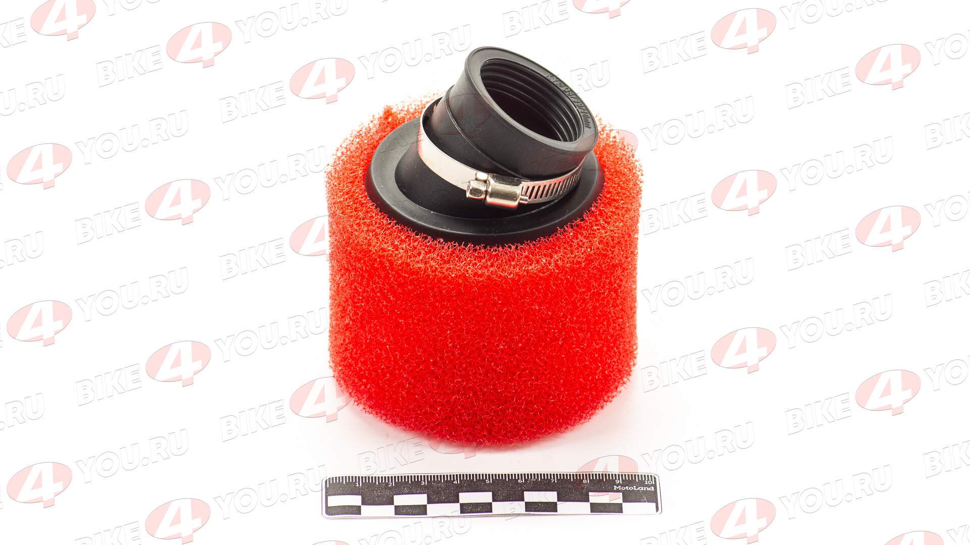 Фильтр возд. нулевик №2 (d=38mm) поролон красный