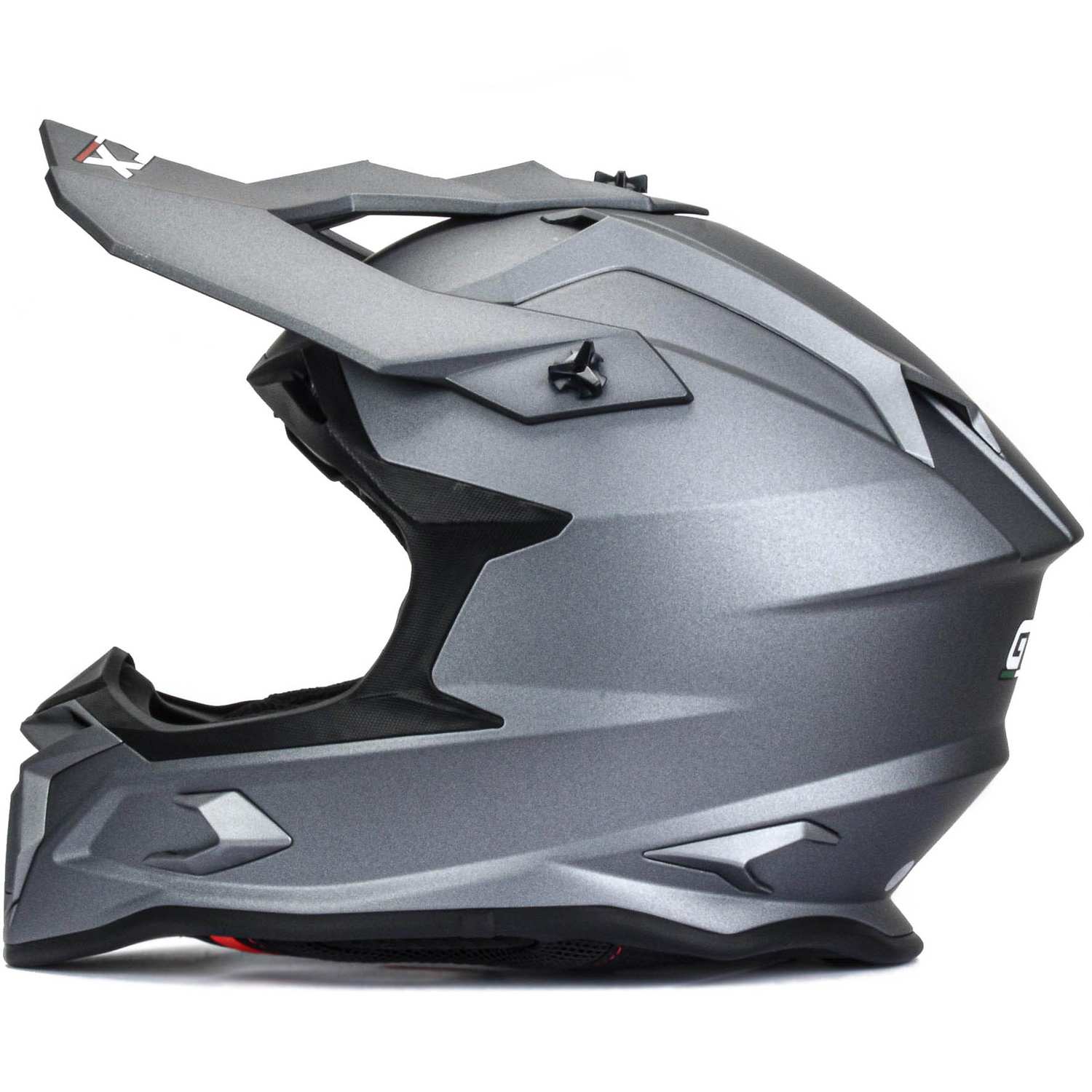 Шлем мото кроссовый GTX 635 №1 (M) GREY