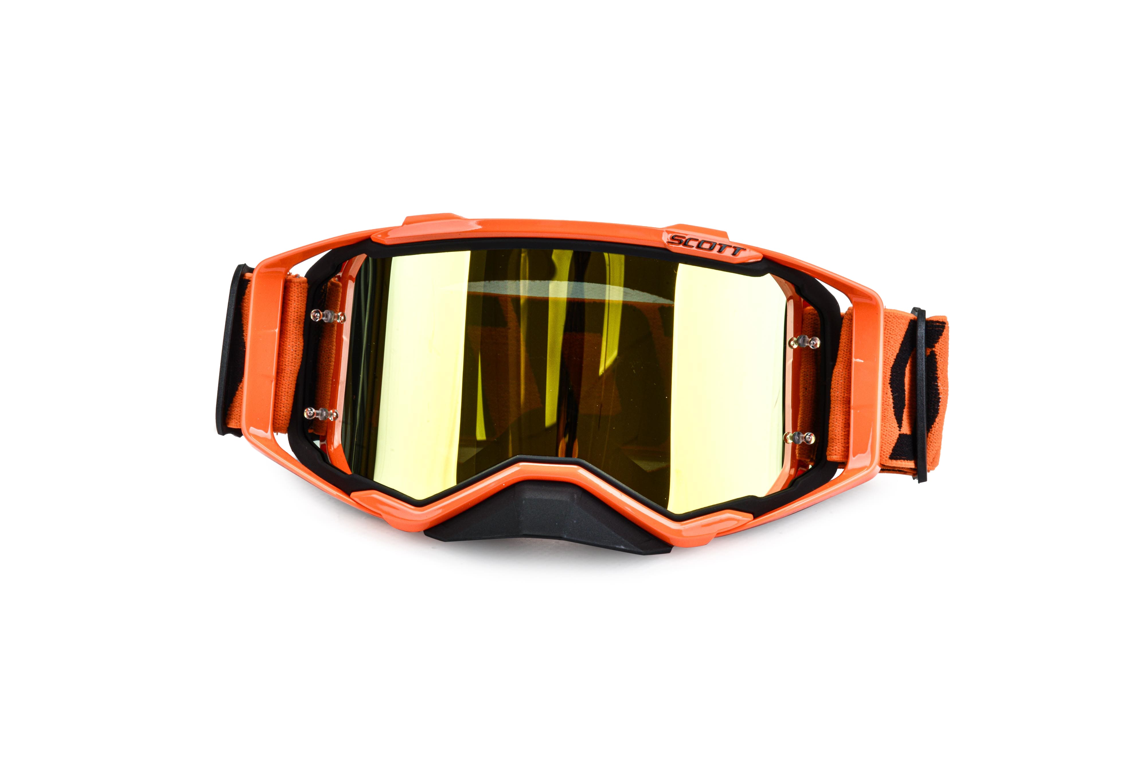 Очки мотокросс SCOTT №4 black/orange