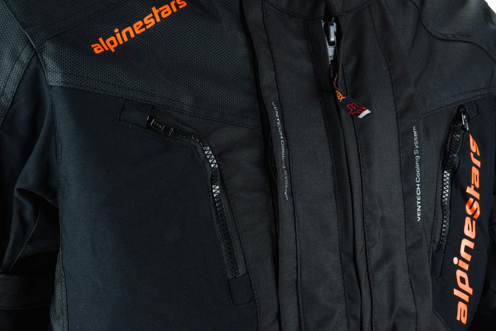 Куртка мото ALPINESTARS №6 black (текстиль) (L)