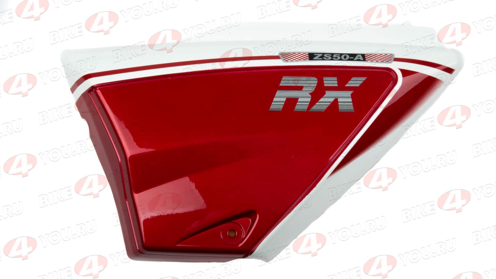 Крышка (облицовка) левая Альфа RX красная