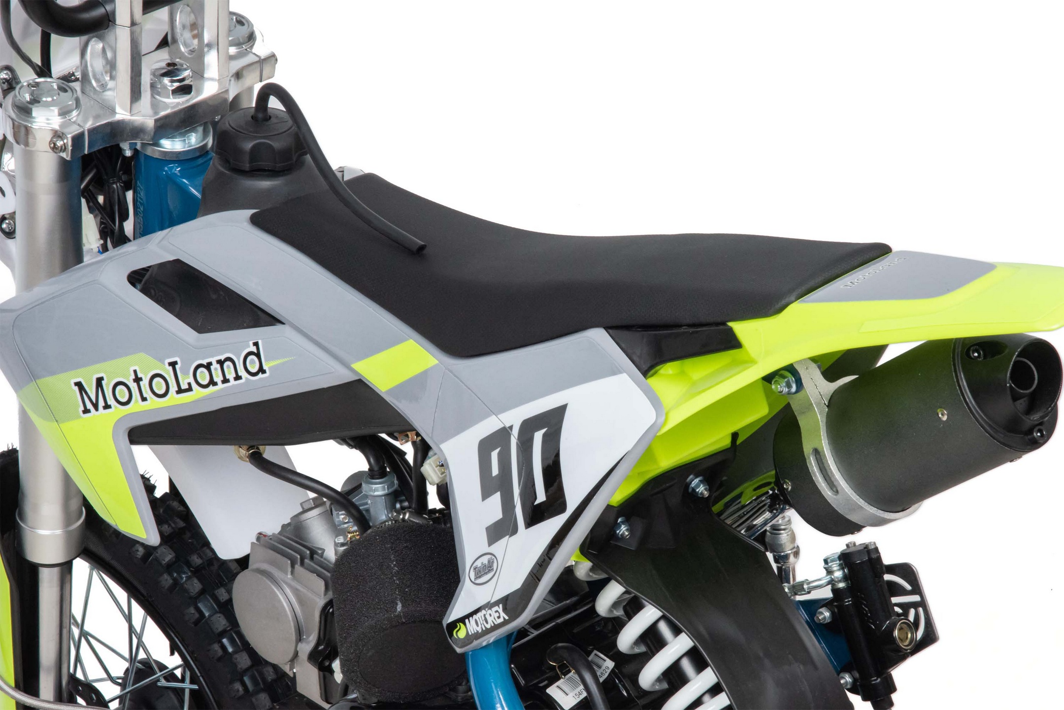 Питбайк  Motoland TCX125 E 14/12 +фара зеленый