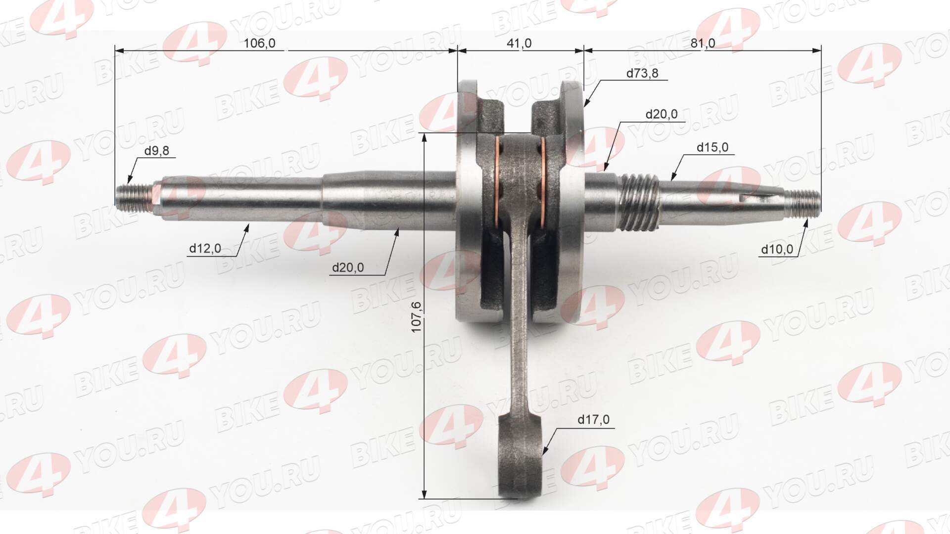 Коленвал LEAD90