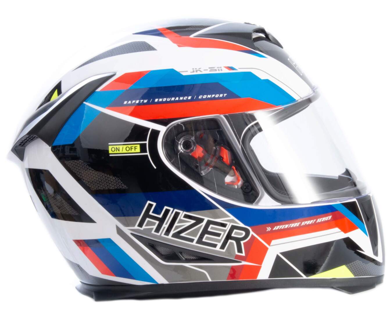 Шлем мото интеграл HIZER J5311 №5 (M)  ADVENTURE