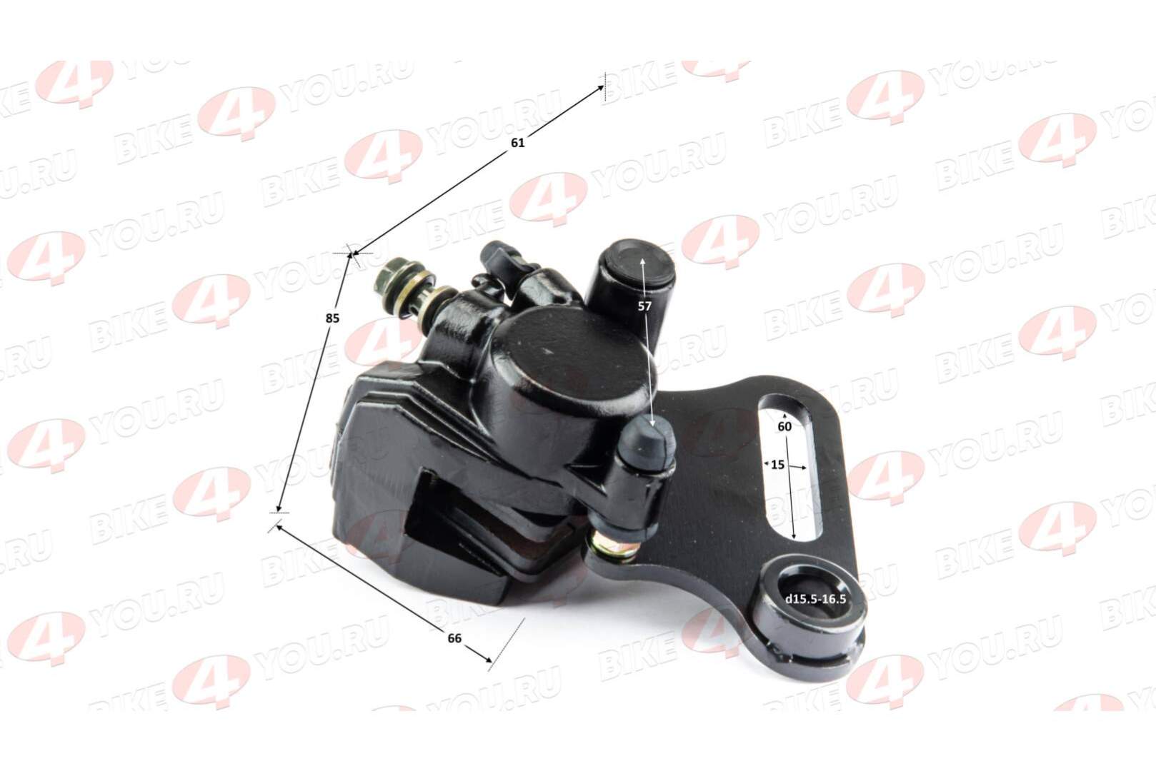 Суппорт тормозной №5 (1 поршень), 15 мм