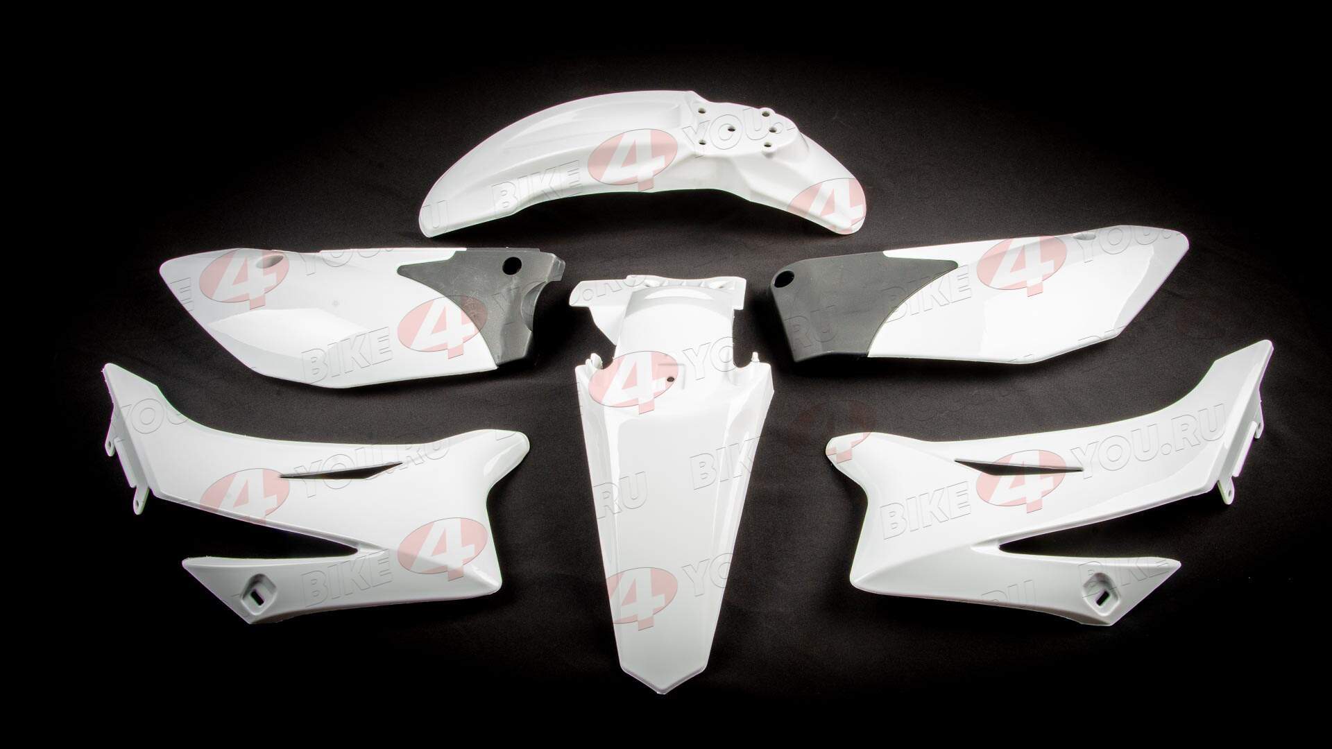 Пластик (полный копл.) №2 125сс (TTR тип) белый