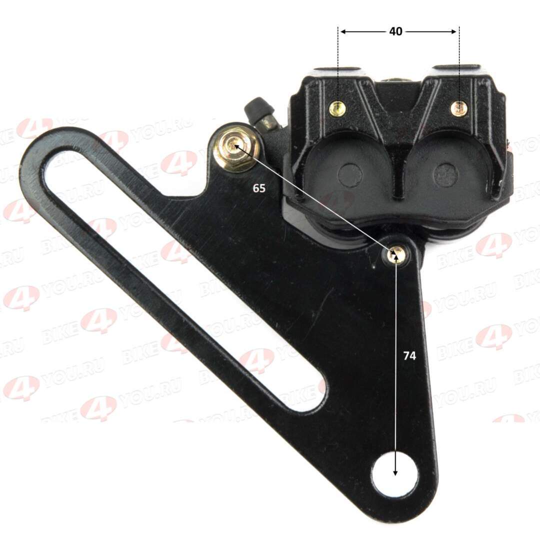 Суппорт задний (2 поршня) TTR250