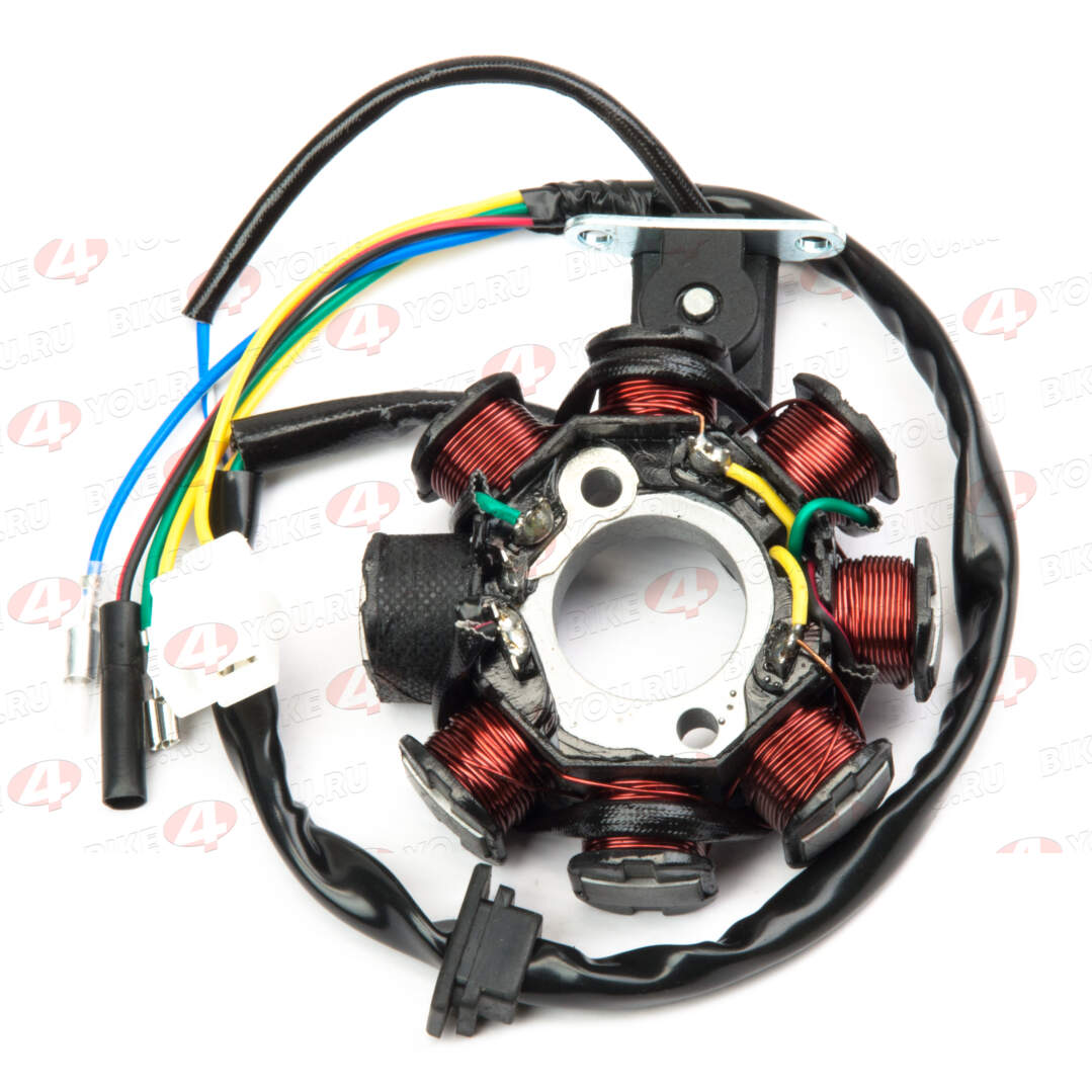 Статор генератора 157QMJ 150см3 (7+1 катушка)