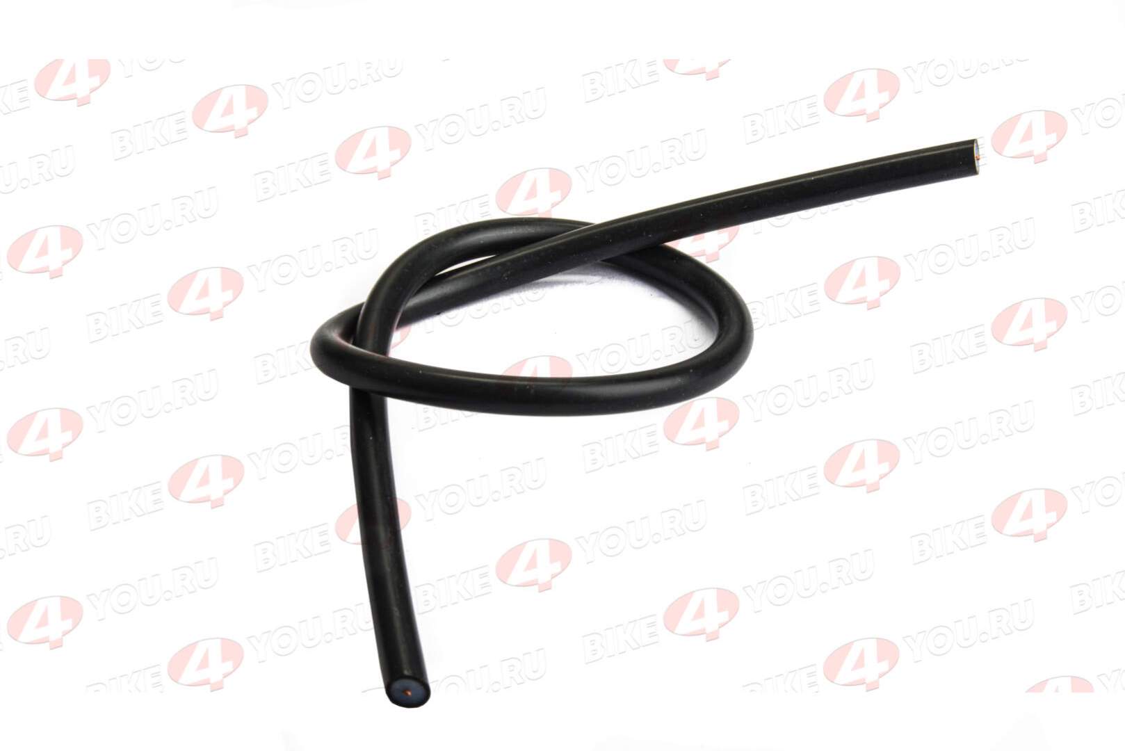 Провод высоковольтный силиконовый (черный) 450 mm.