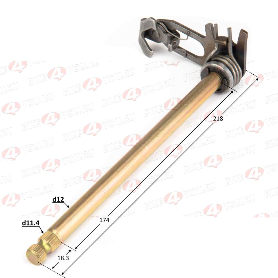 Вал п/п в сборе 166MM M7 2str 250см3 LONCIN