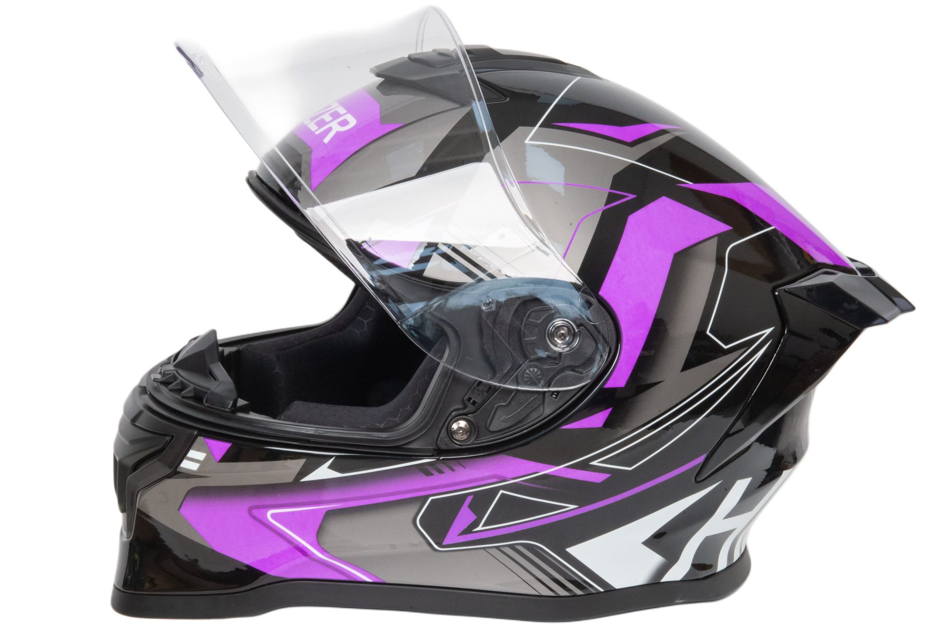 Шлем мото интеграл HIZER J5325 №1 (XL) blue