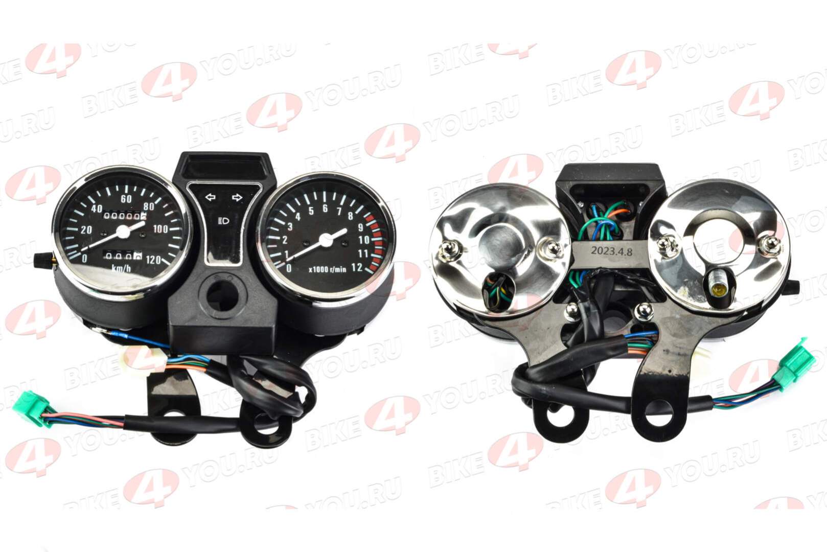 Панель приборов с тахометром 120 км/ч  Альфа/Дельта