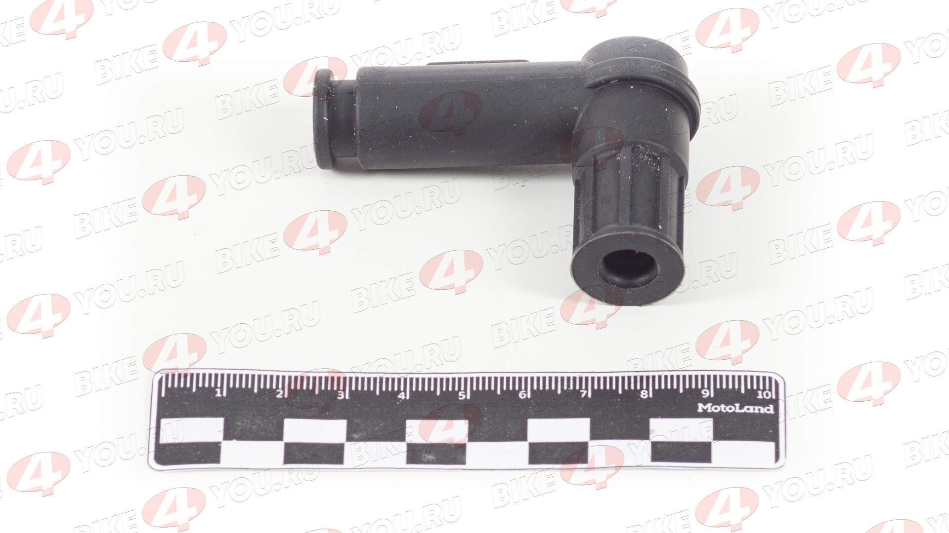 Колпачок свечной мото силикон (черный)