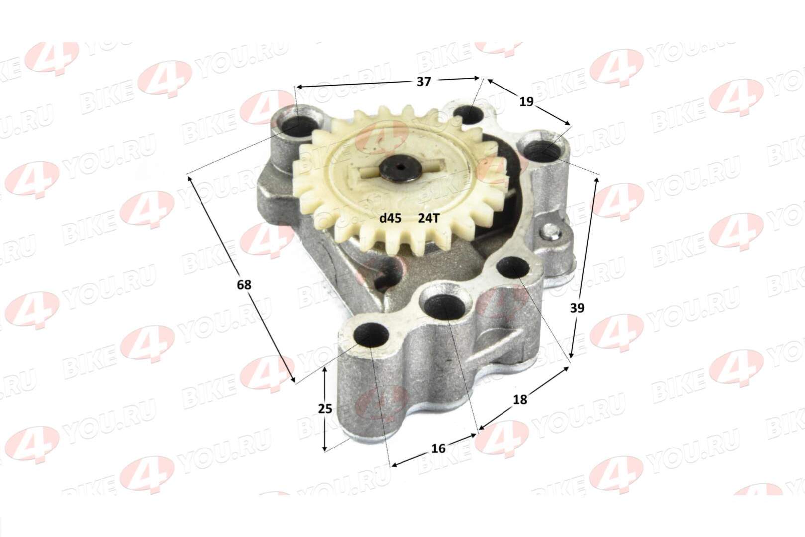 Насос масляный YX140 (W063)