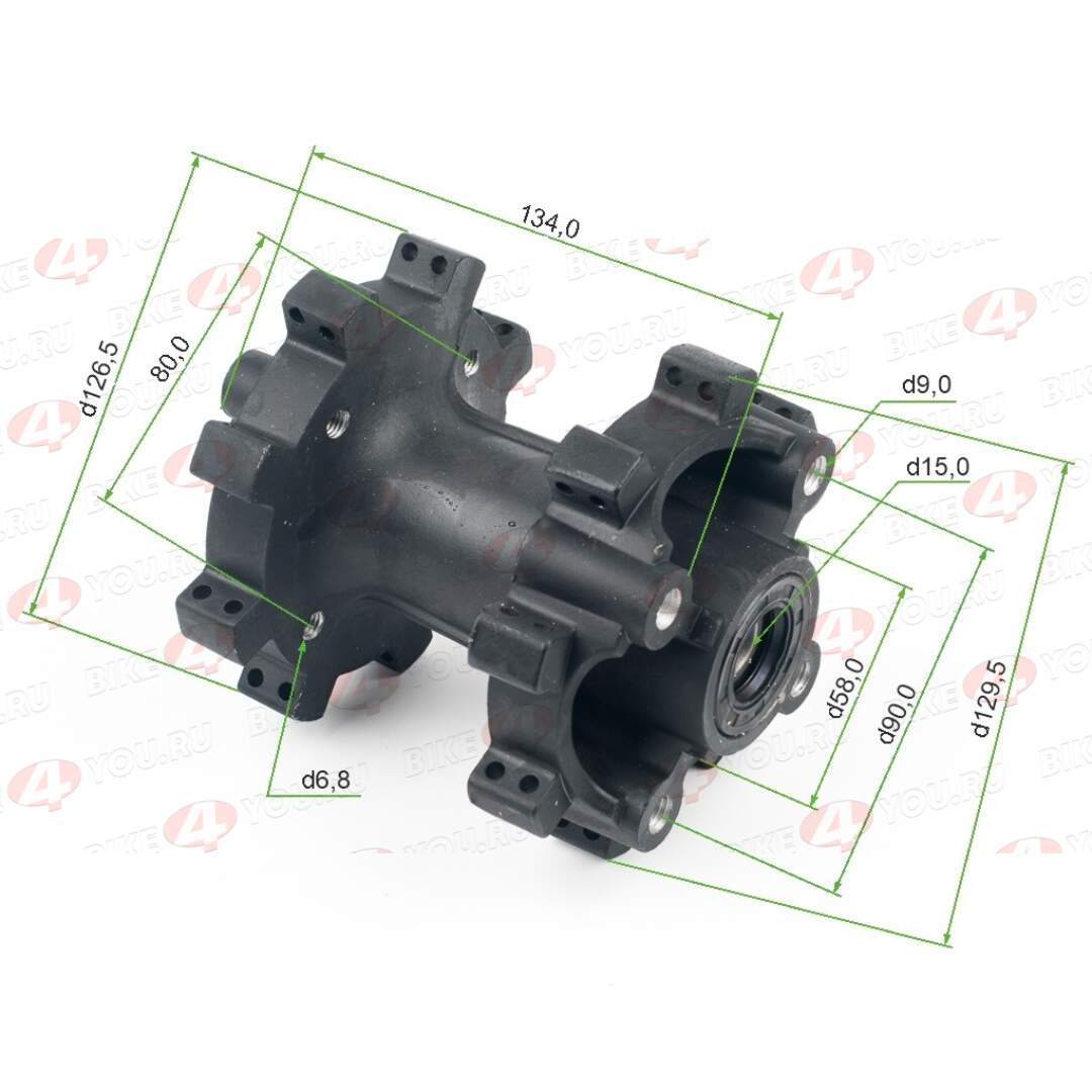 Ступица задняя TTR250