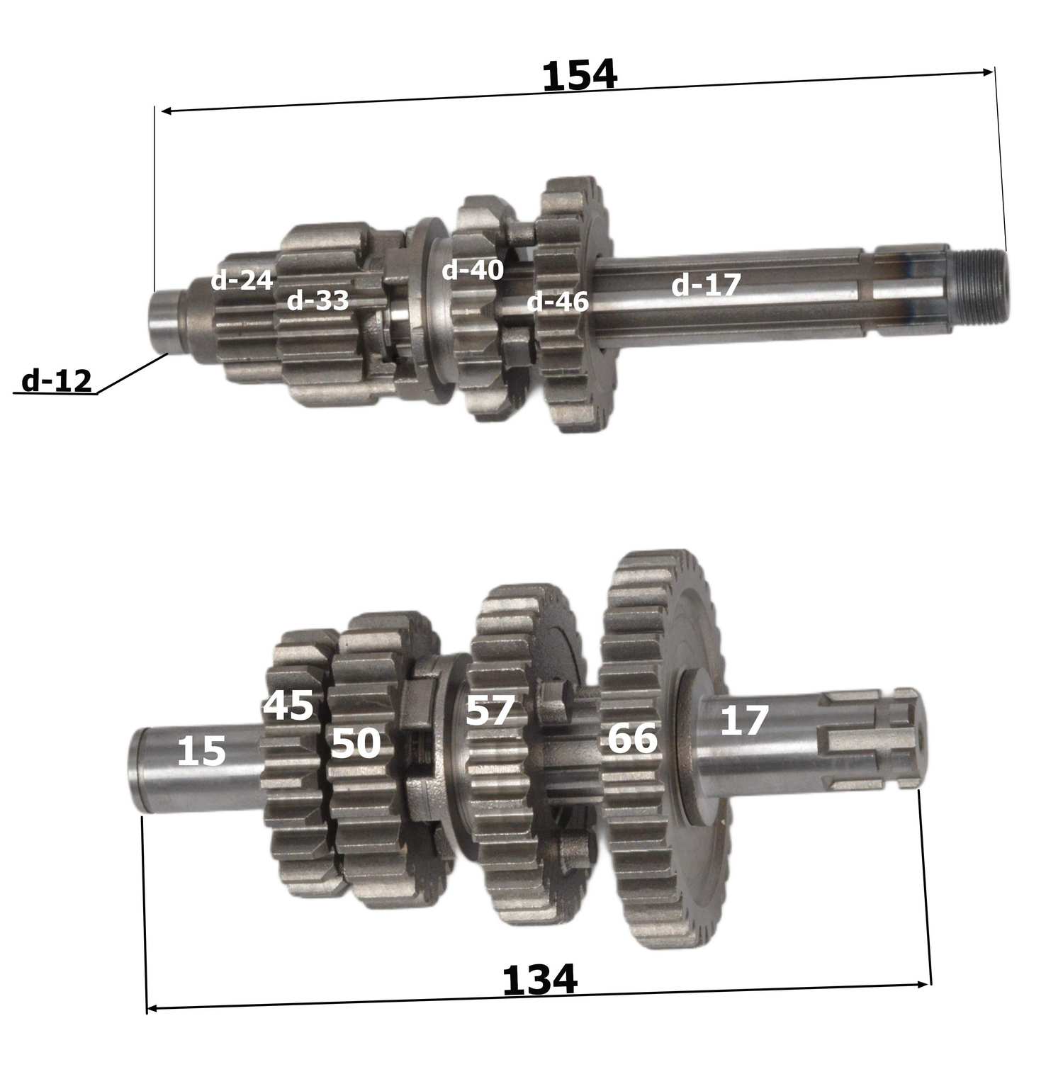 КПП в сборе 156FMJ 140см3